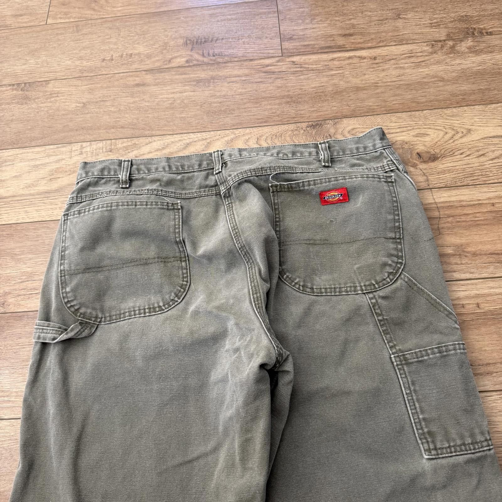 Other Dickies Carpenter Workwear Green Pants 40x32 Grunge Size US 40 / EU 56 - 6 Thumbnail