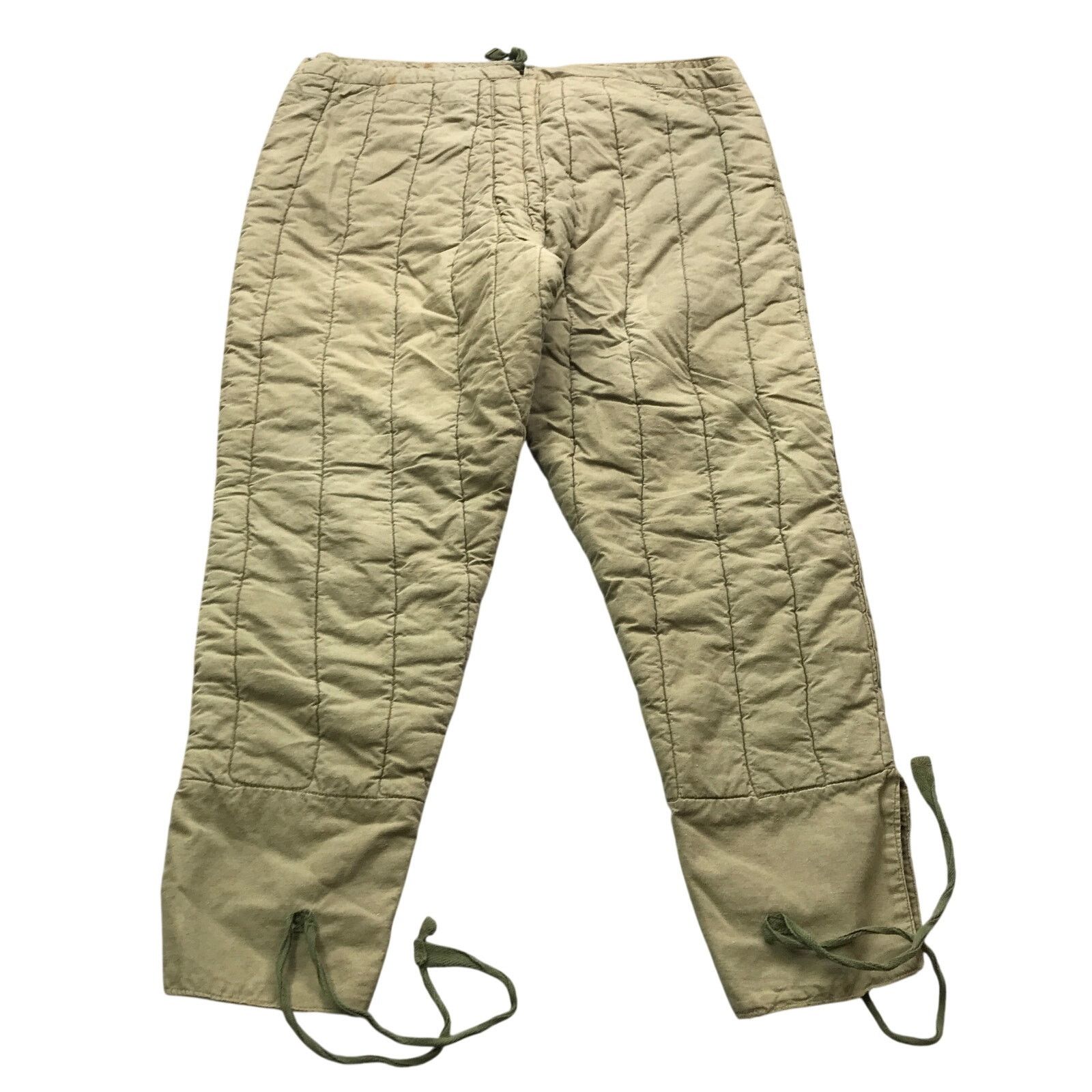 Other Vintage 60s Vietnam Era Military Puffer Pants Mens 34 Green Size US 34 / EU 50 - 2 Thumbnail
