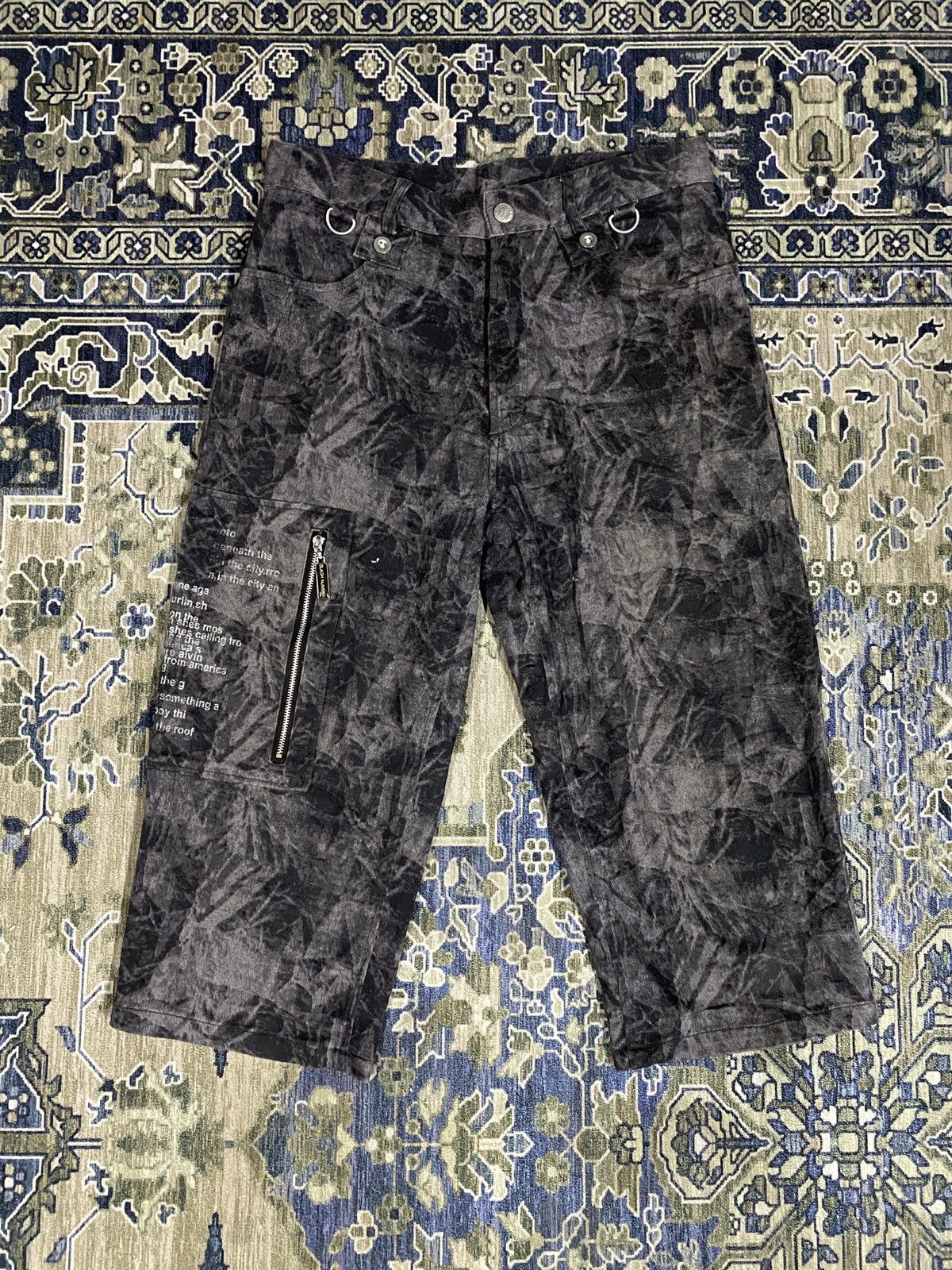 Vintage Slash Number 3 Quarter Pants Size US 30 / EU 46 - 1 Thumbnail