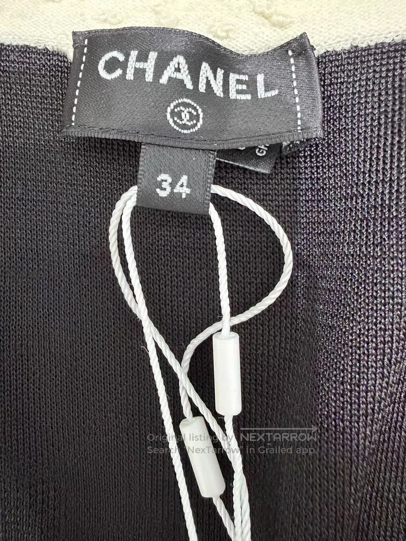 Chanel Chanel Doll-style fan-shaped folding waist suspender vest Size XXS / US 00 / IT 34 - 4 Thumbnail