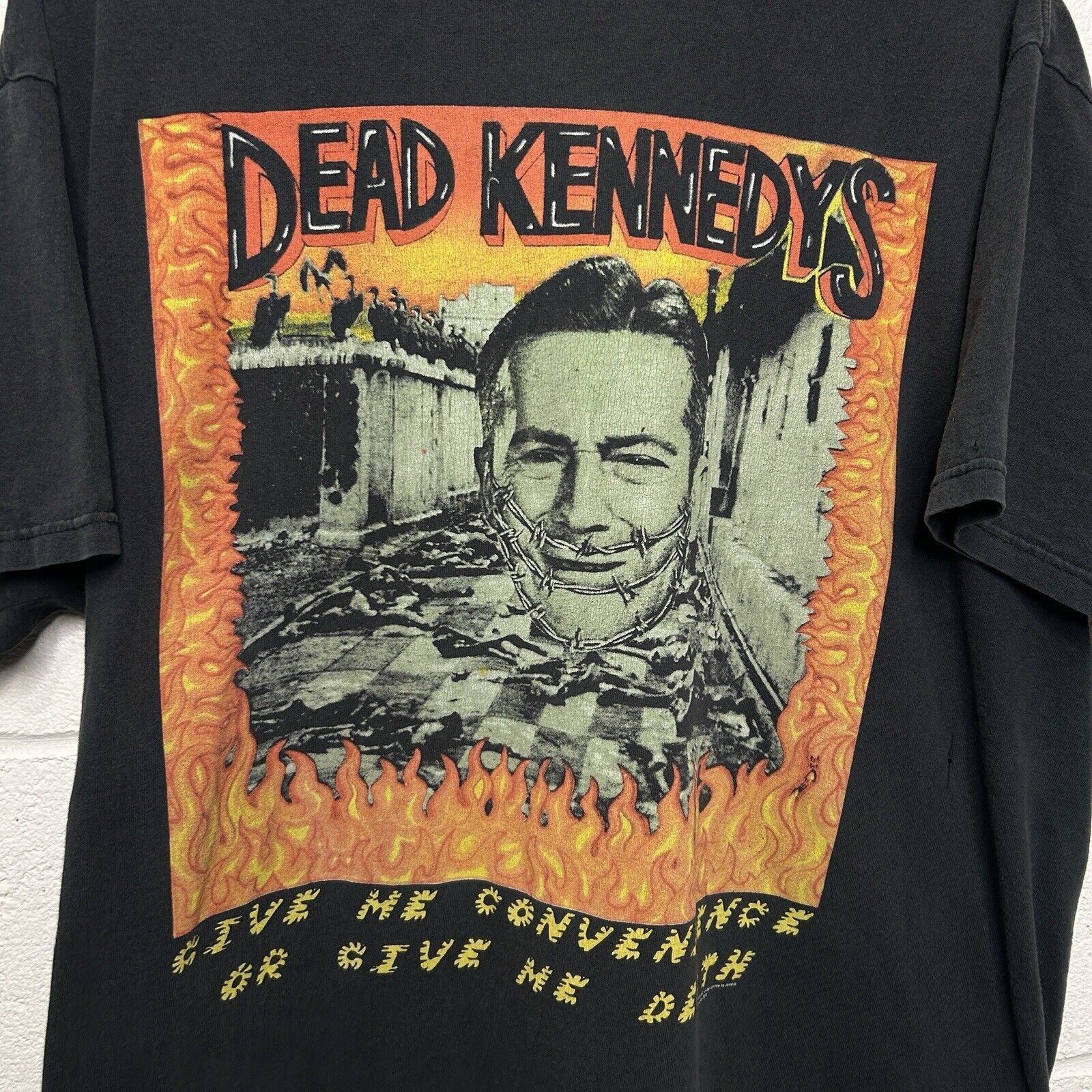 Anvil Dead Kennedys “Give Me Convenience Or Give Me Death” Tee Size US XL / EU 56 / 4 - 3 Thumbnail