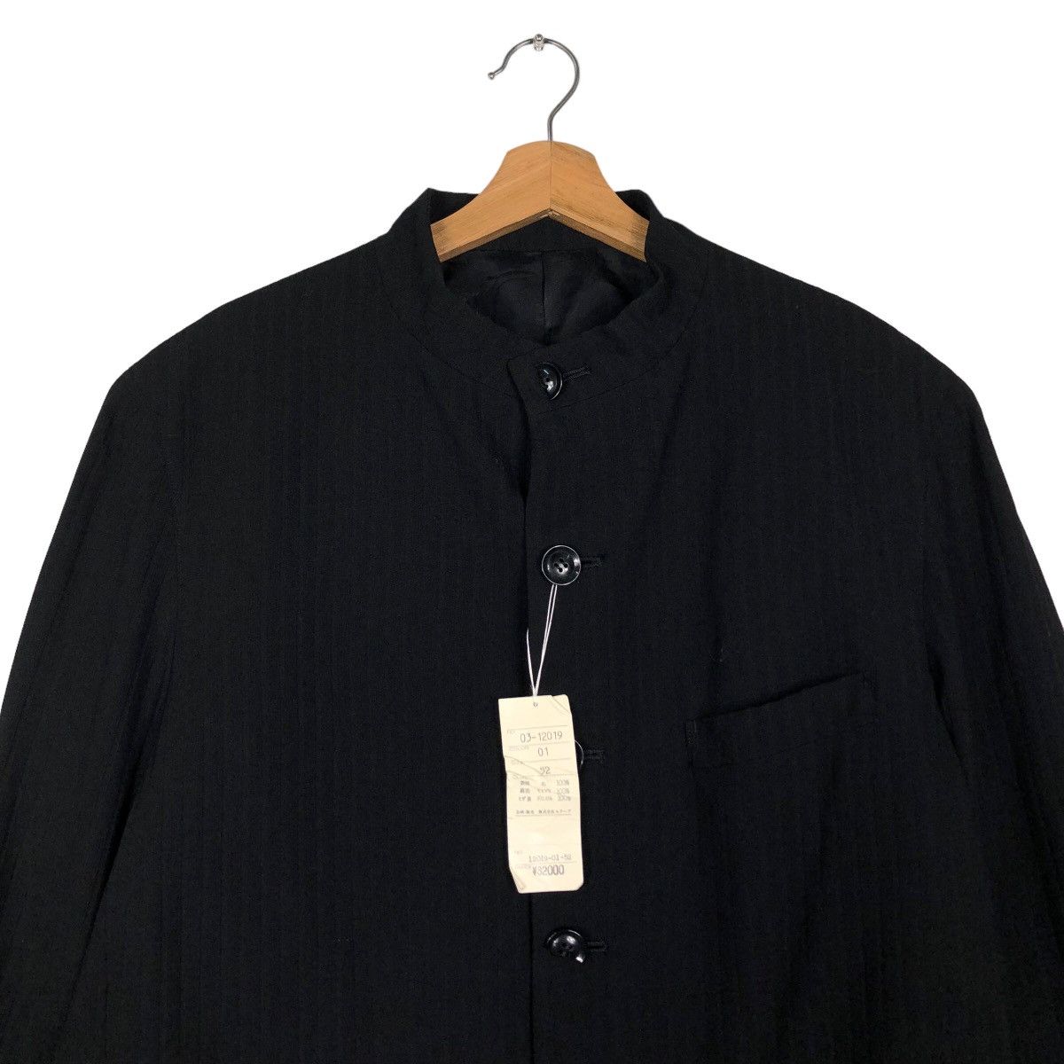 Issey Miyake 🔥Vintage Chore Work Jacket Barreaux Japan Made Rich Black Size US M / EU 48-50 / 2 - 3 Thumbnail