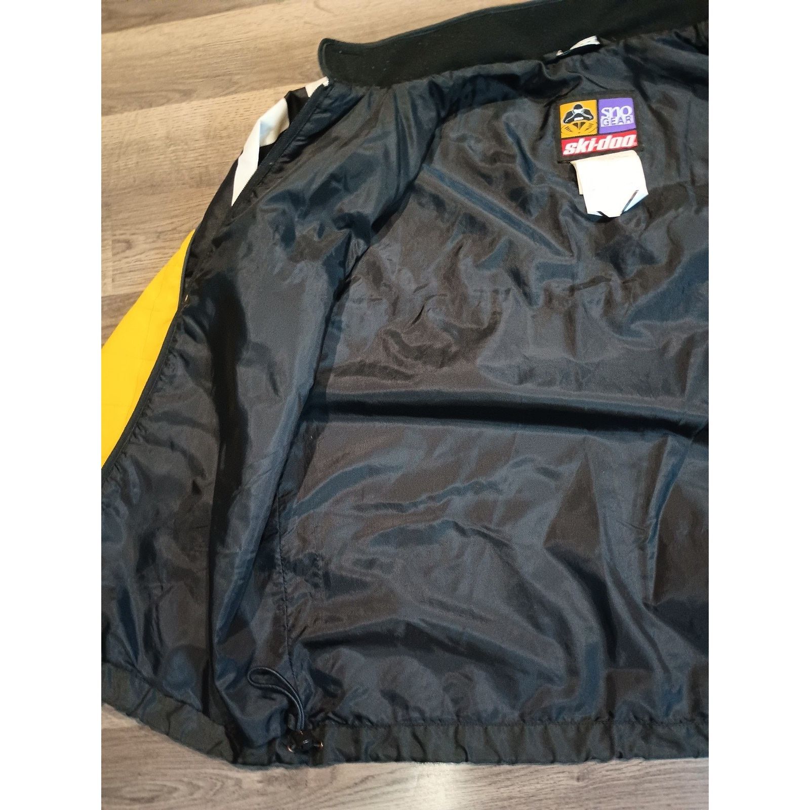 Ski-Doo Vintage Ski-Doo Rotax Yellow Jacket Size M Bombardier Sno Size US M / EU 48-50 / 2 - 19 Thumbnail