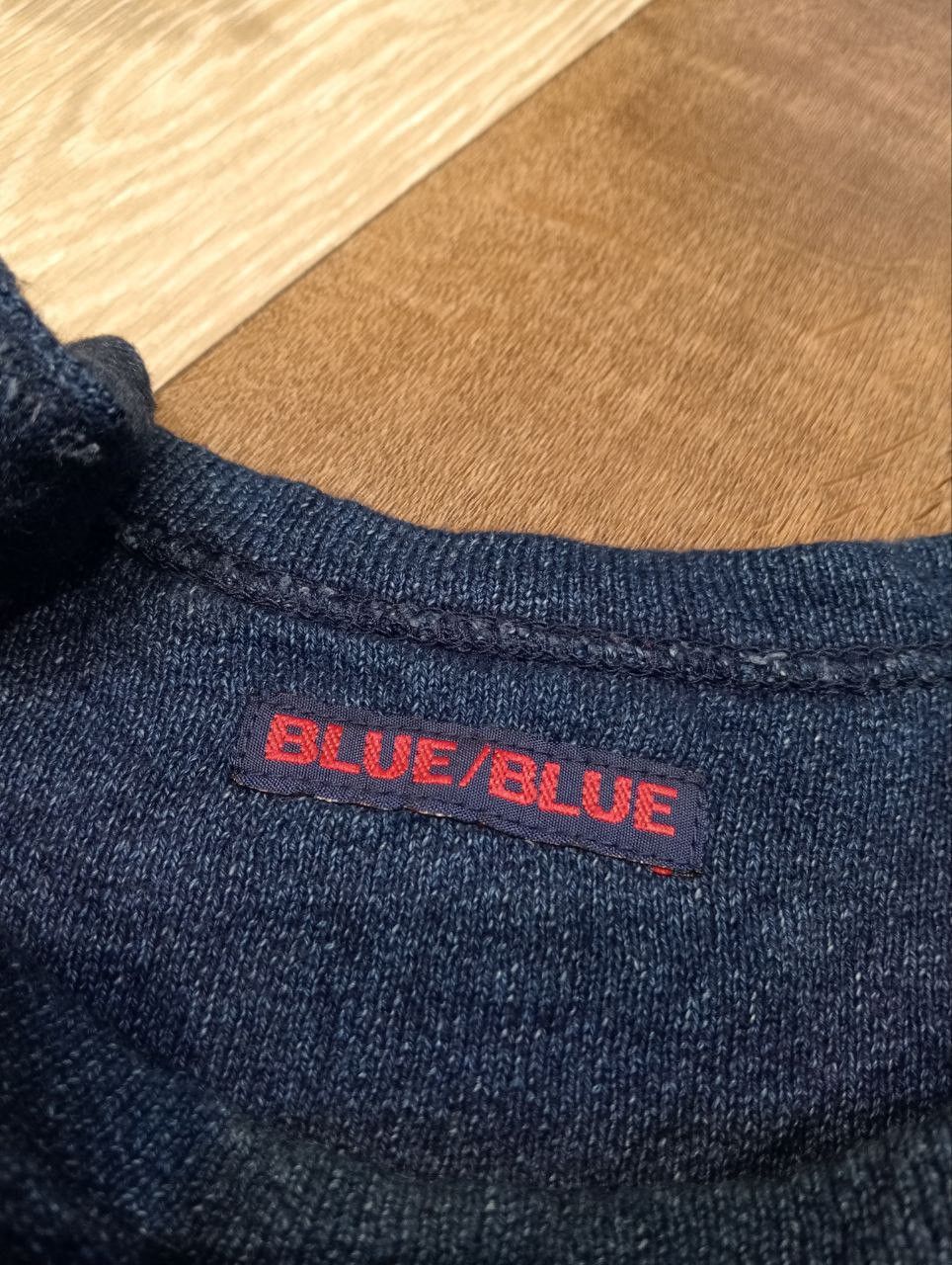 Blue Blue Japan BLUE BLUE JAPAN INDIGO LONG SLEEVE TSHIRT Size US S / EU 44-46 / 1 - 5 Thumbnail