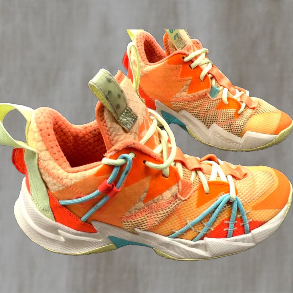 Nike Jordan Why Not Zer0.3 SE Melon Mint Mens Size 8 Sneaker Orange Nike CK6611 800 Size US 7 / EU 40 - 1 Thumbnail