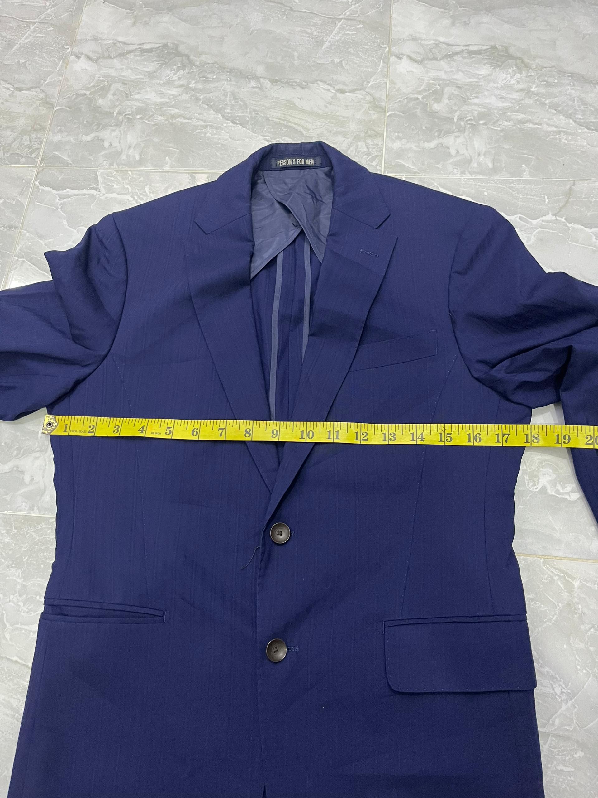 PERSON'S Person’s For Men Japan Tech Blazer Mesh Lined Size 36R - 13 Thumbnail