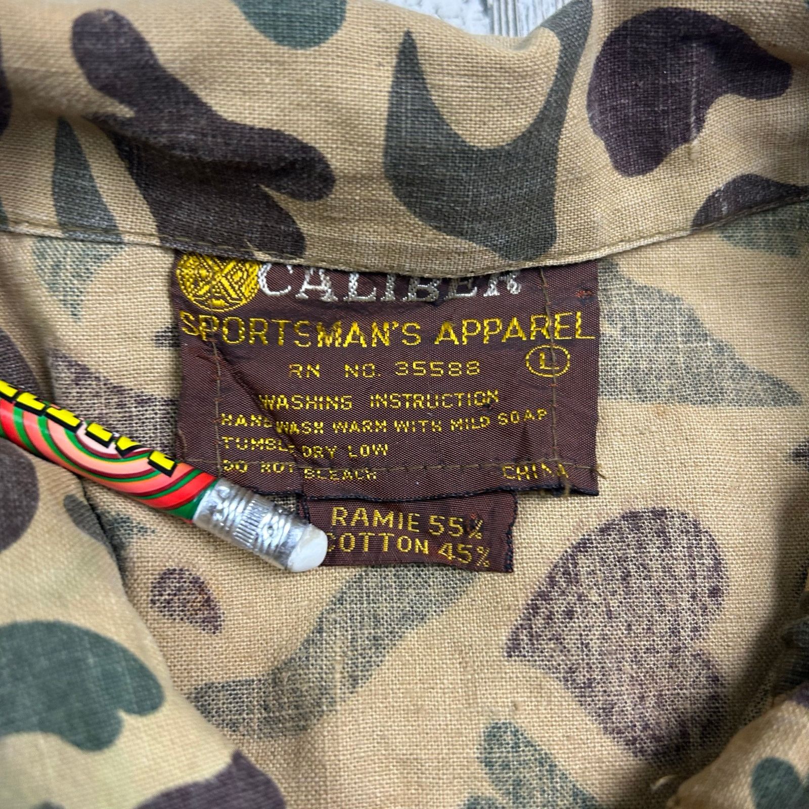 Vintage Vintage Caliber Sportsman's Apparel Hunting Button-Up Shirt Size US L / EU 52-54 / 3 - 2 Thumbnail