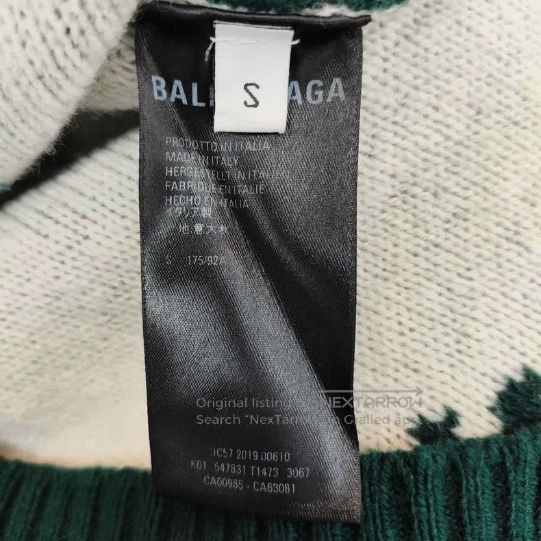 Balenciaga Balenciaga Sweater Green Size S Size US S / EU 44-46 / 1 - 4 Thumbnail