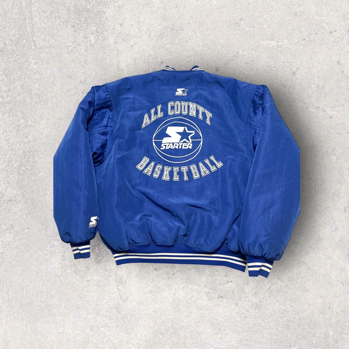 Starter Vintage Starter All County Basketball bomber jacket Size US XL / EU 56 / 4 - 1 Thumbnail