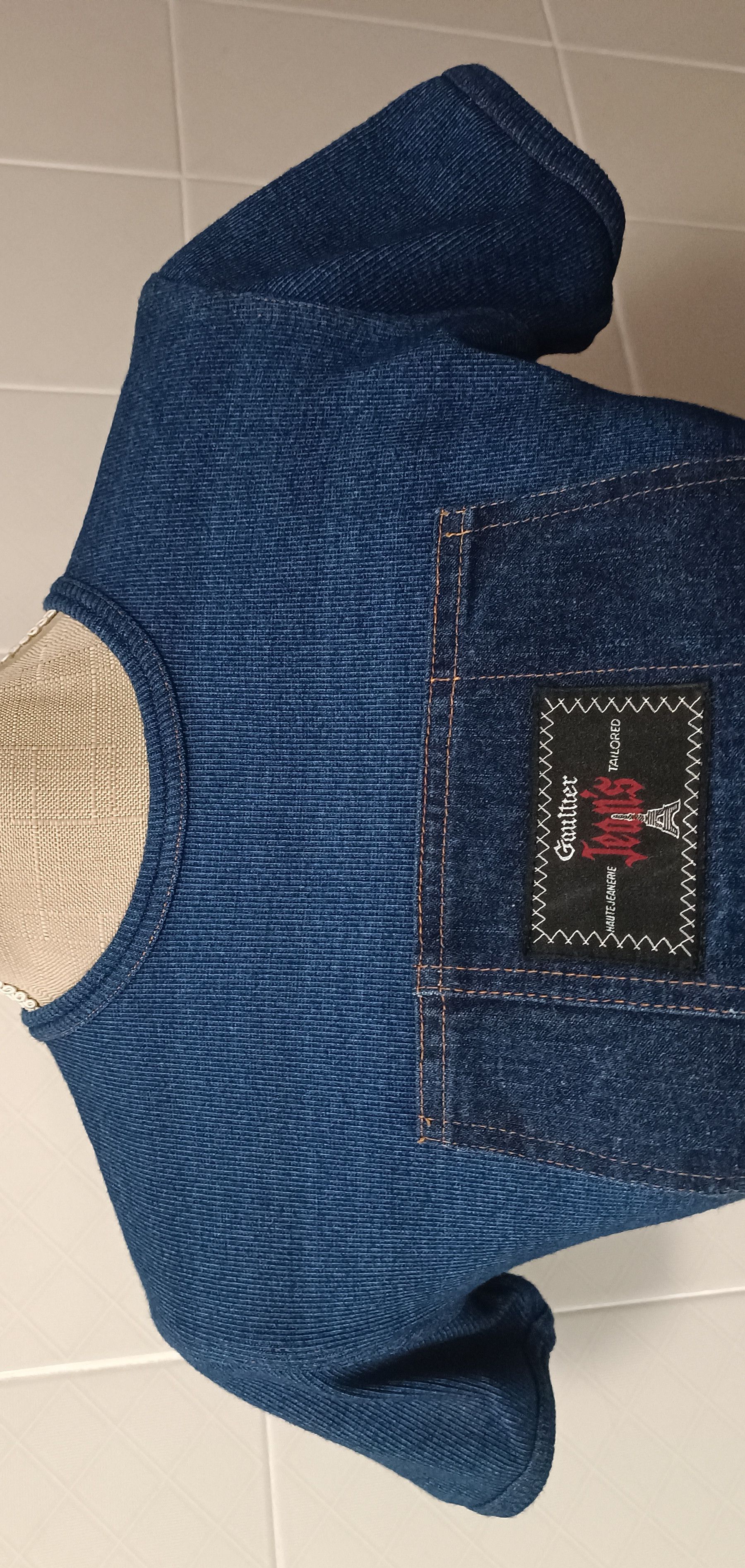 Jean Paul Gaultier 90's - Gaultier Jeans Denim pockets - maxi dress Size M / US 6-8 / IT 42-44 - 2 Thumbnail