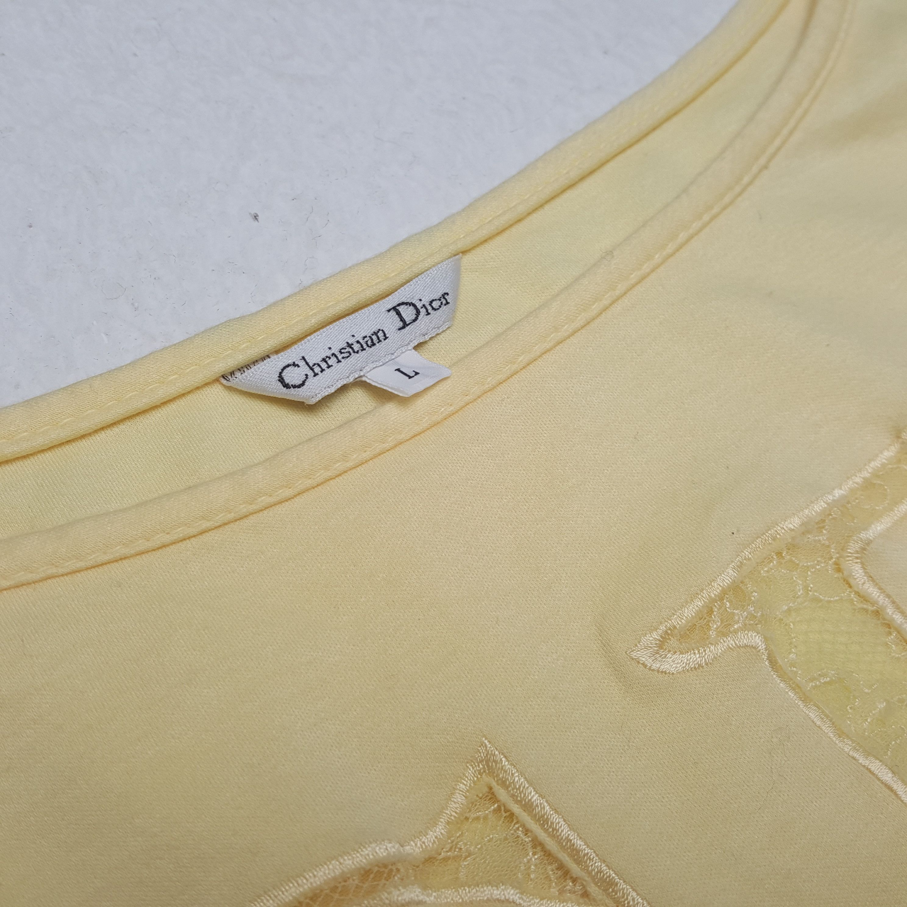 Christian Dior Monsieur CHRISTION DIOR Luxury Brand Fashion Style Tshirt Size L / US 10 / IT 46 - 7 Thumbnail