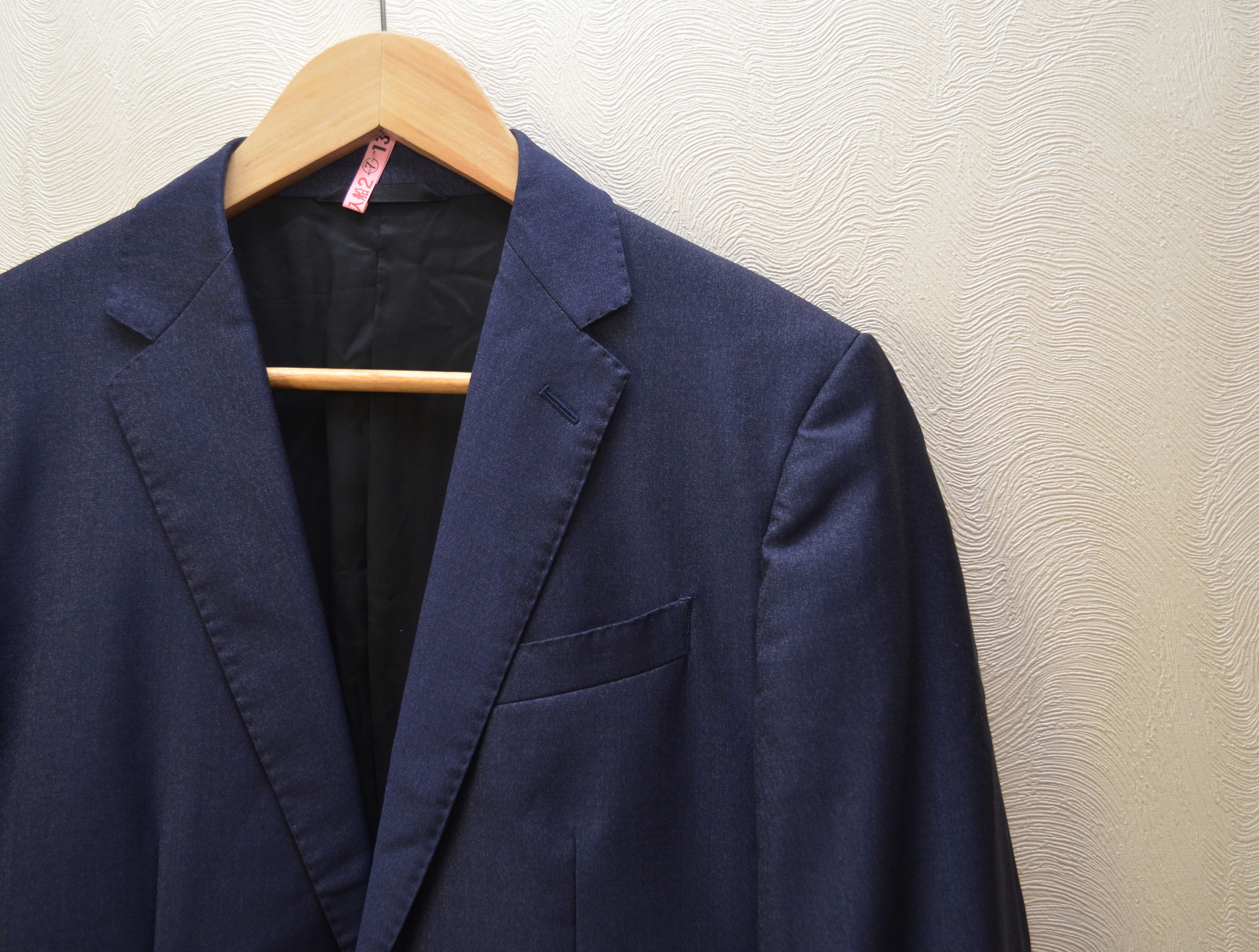Japanese Brand × Masatomo MA-JI MASATOMO Japan Charcoal Navy Blazer 36 S Size 36S - 3 Thumbnail