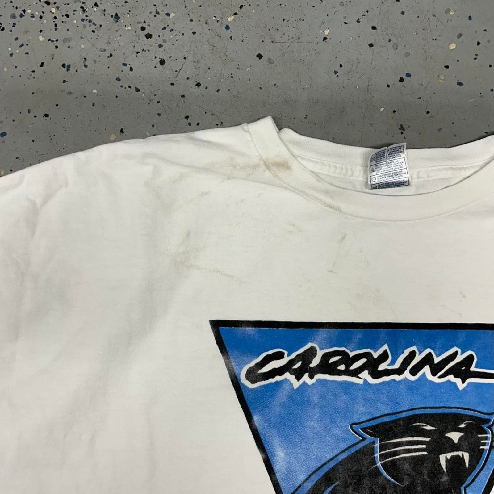 AAA VTG Carolina Panthers graphic tee Size US XXL / EU 58 / 5 - 3 Thumbnail