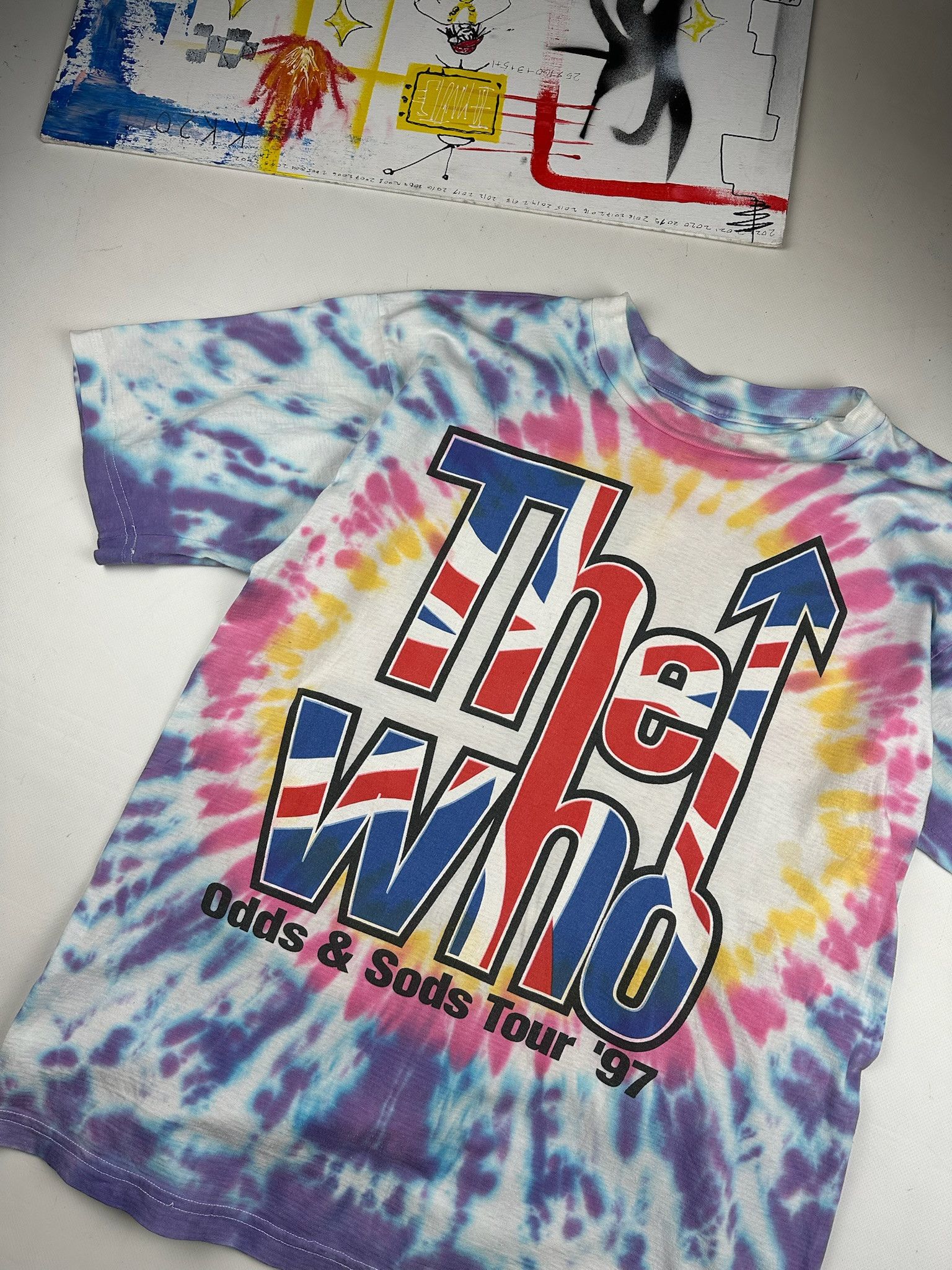 Band Tees Vintage 1997 The Who Tour T-Shirt Size US XL / EU 56 / 4 - 7 Thumbnail