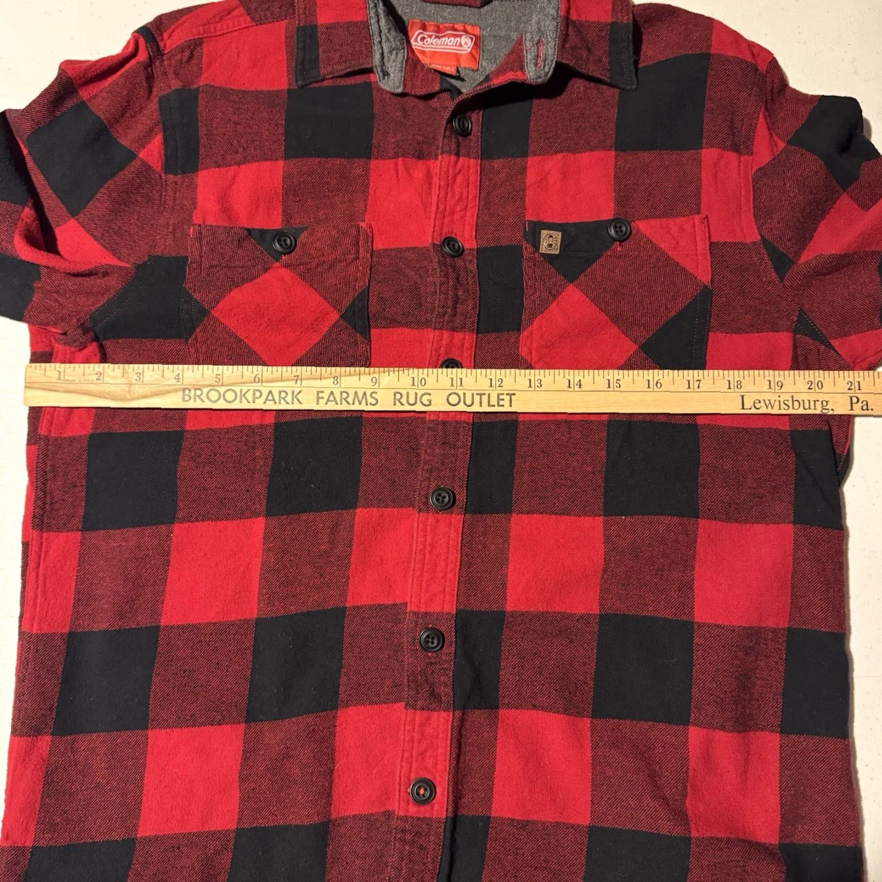 Lumberjack VINTAGE Coleman Button Up Shirt Men Medium Buffalo Plaid Lumberjack Gorpcore Grunge 2021 Size US M / EU 48-50 / 2 - 3 Thumbnail