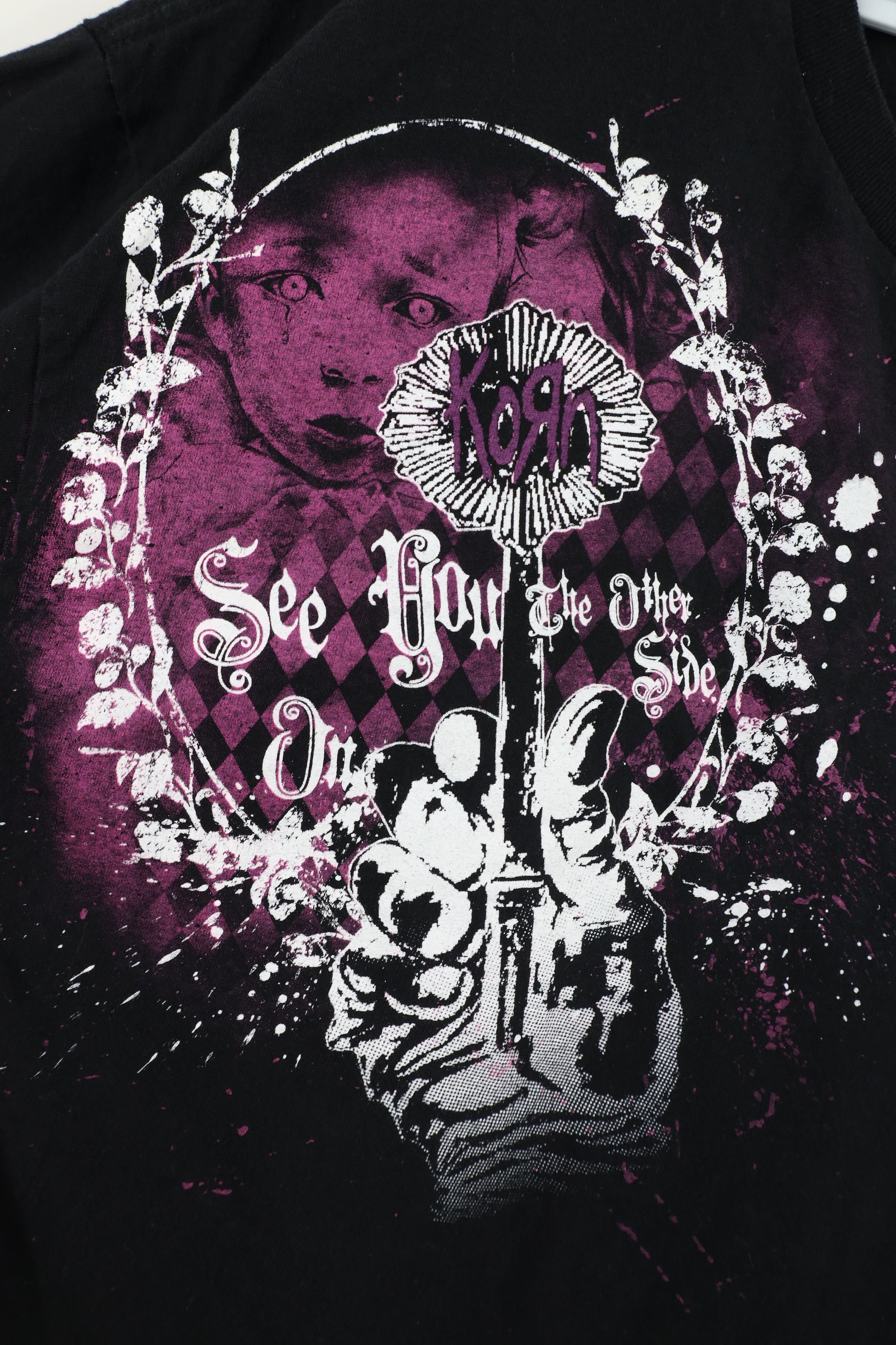 Vintage Vintage Y2K 2005 See You On The Other Side KORN Band T-Shirt Size US XXL / EU 58 / 5 - 4 Thumbnail