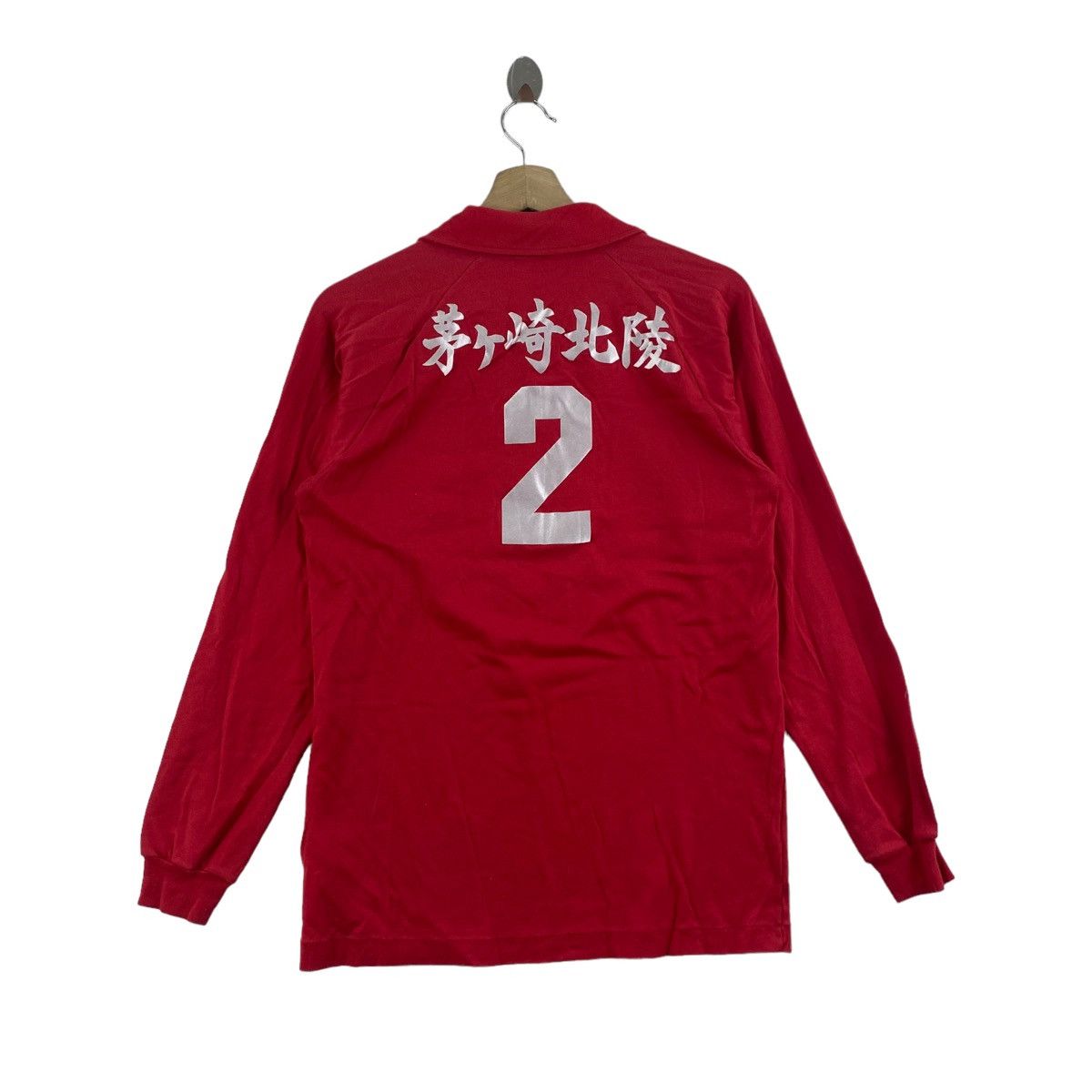 Descente DESCENTE Japan Baseball Red Long Sleeve Shirt Size US M / EU 48-50 / 2 - 1 Thumbnail