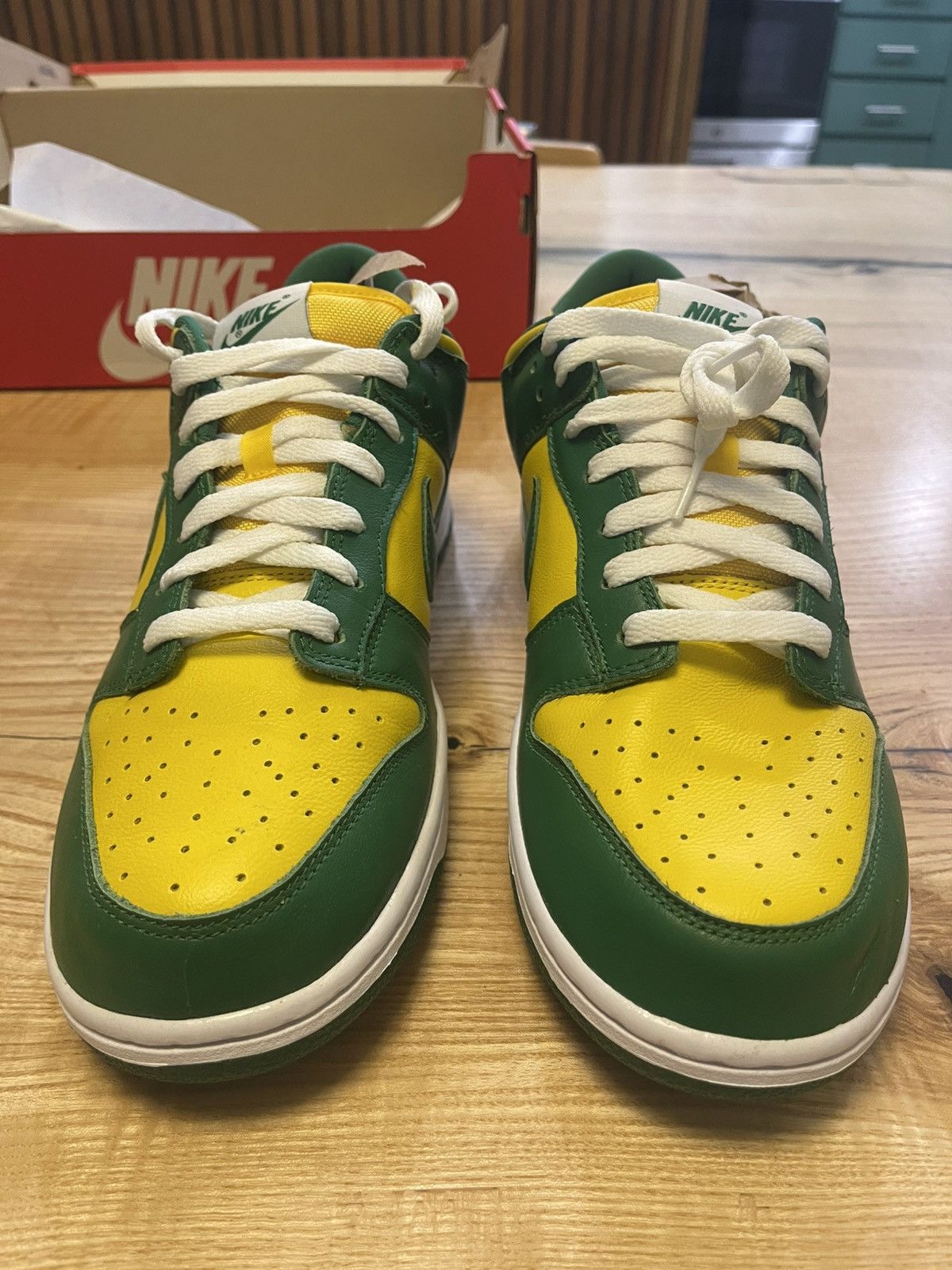 Nike Nike dunk low Brasil size 10.5 Size US 10.5 / EU 43-44 - 3 Thumbnail