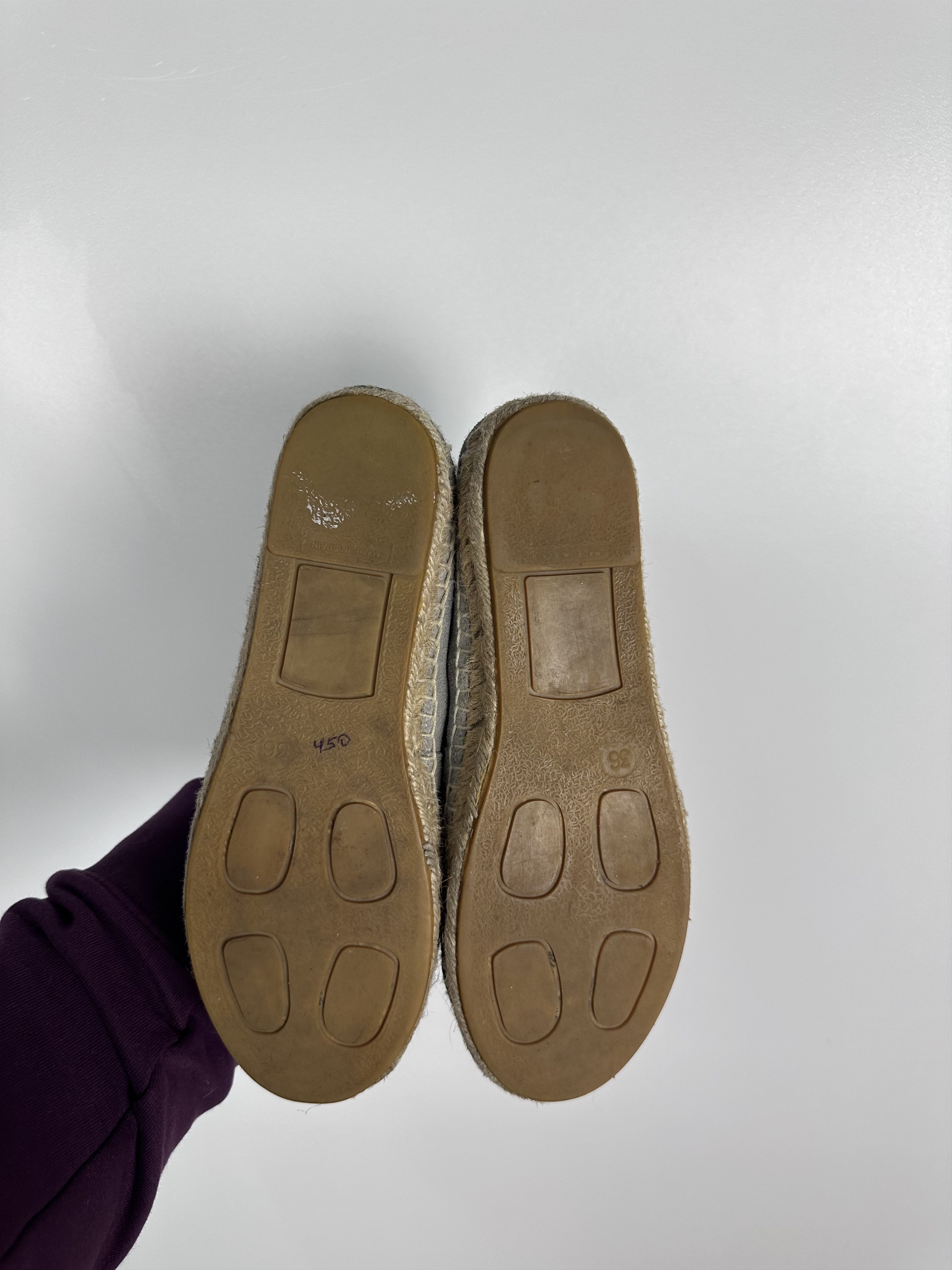 Kenzo KENZO Paris Canvas Tiger Espadrilles Shoes Gray Size 36 Size US 6 / IT 36 - 8 Thumbnail