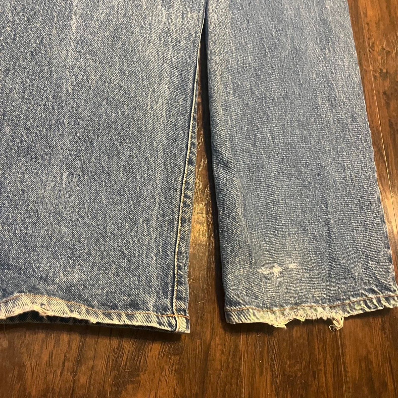 Tommy Hilfiger Vintage Tommy Hilfiger Baggy Jeans Size US 36 / EU 52 - 5 Thumbnail