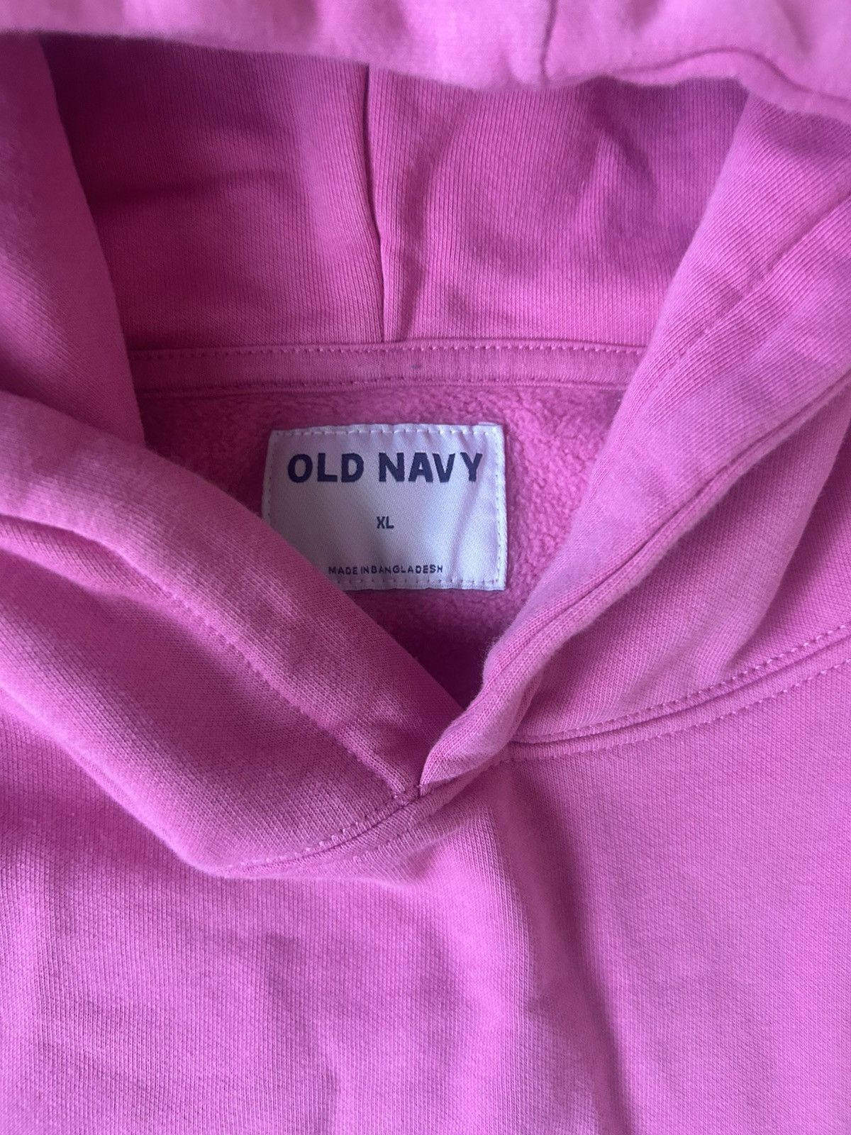 Old Navy Pink old navy blank hoodie Size US XL / EU 56 / 4 - 3 Thumbnail