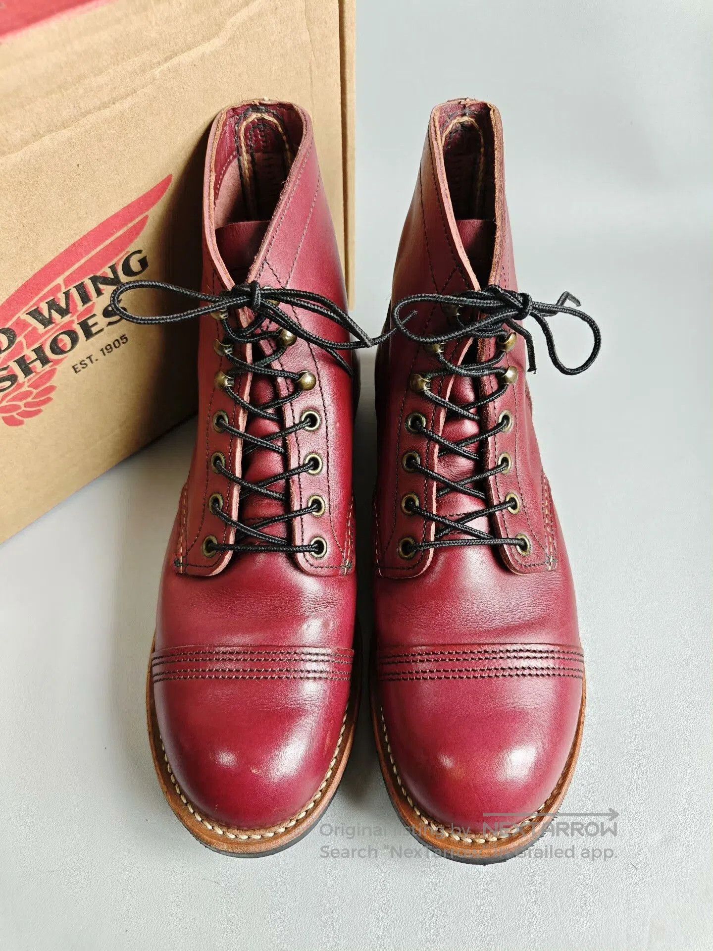 Red Wing Red Wing 8119 Cherry Red. Size US 8 / EU 41 - 1 Thumbnail