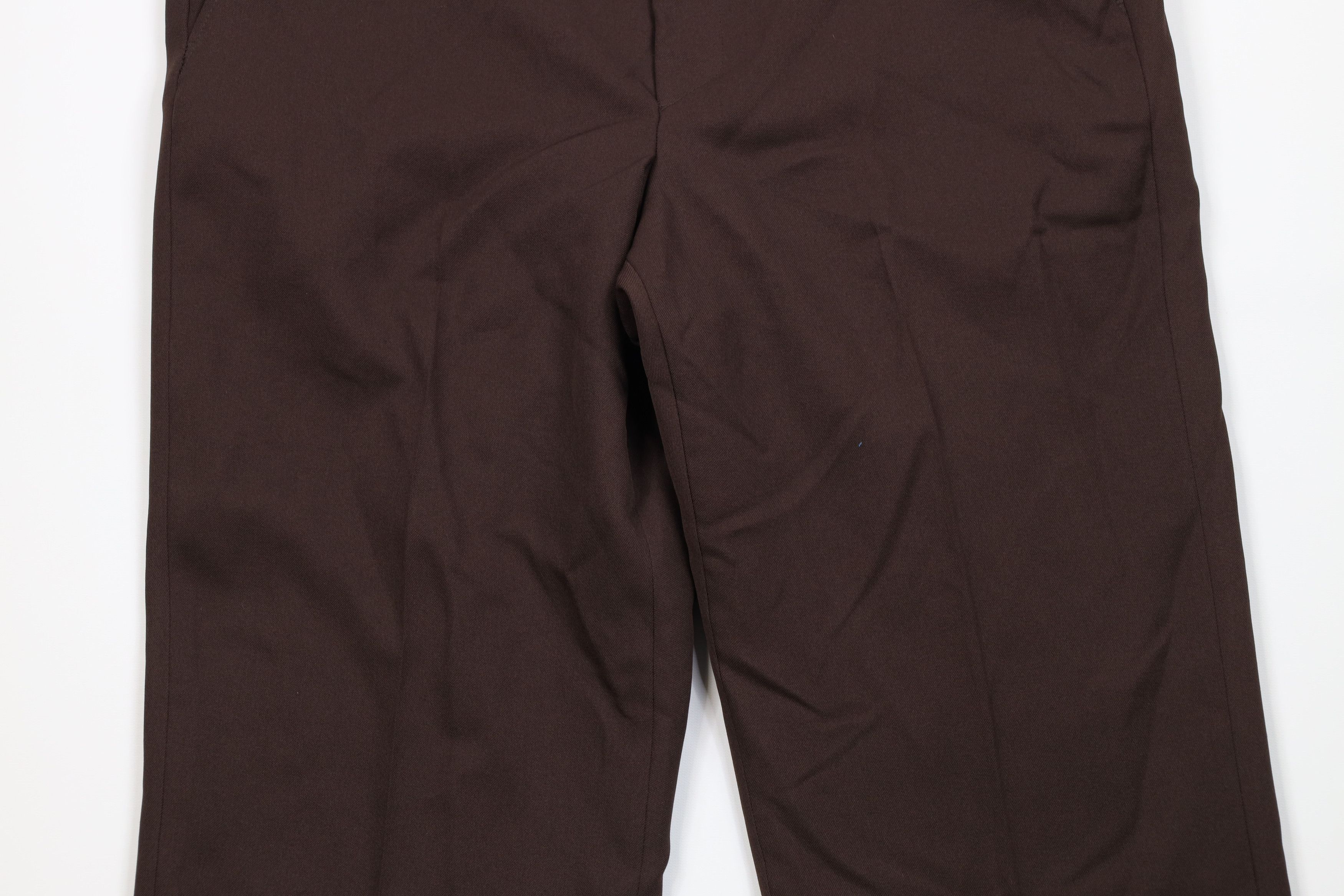 Vintage Vintage 90s Streetwear Flared Wide Leg Chino Pants Brown Size US 38 / EU 54 - 3 Thumbnail