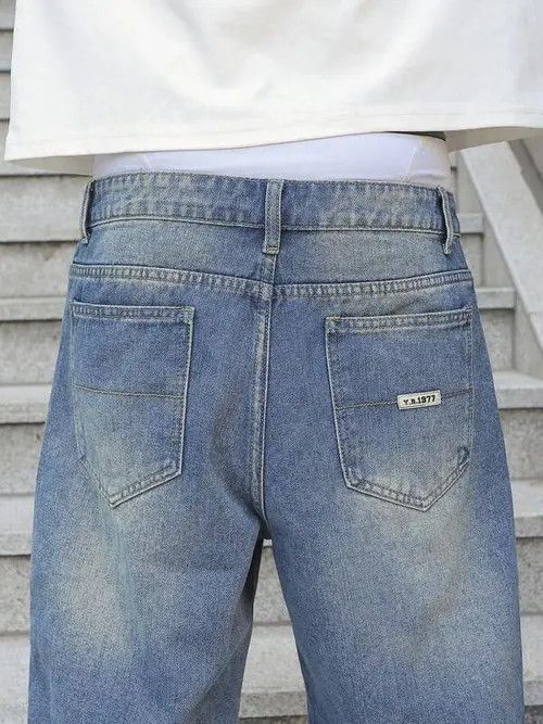 Jean Hirota x Matsu Washed Street casual shorts jorts jeans Size US 32 / EU 48 - 6 Thumbnail