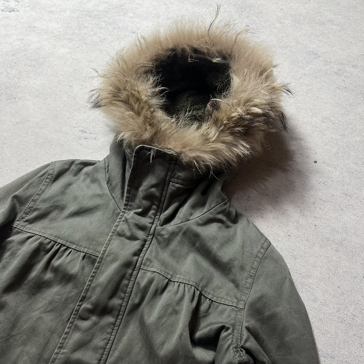 Japanese Brand Crazy Fur Moussy Raccon Gothic Ifsix Lgb Kmrii Style Jacket Size US M / EU 48-50 / 2 - 21 Thumbnail