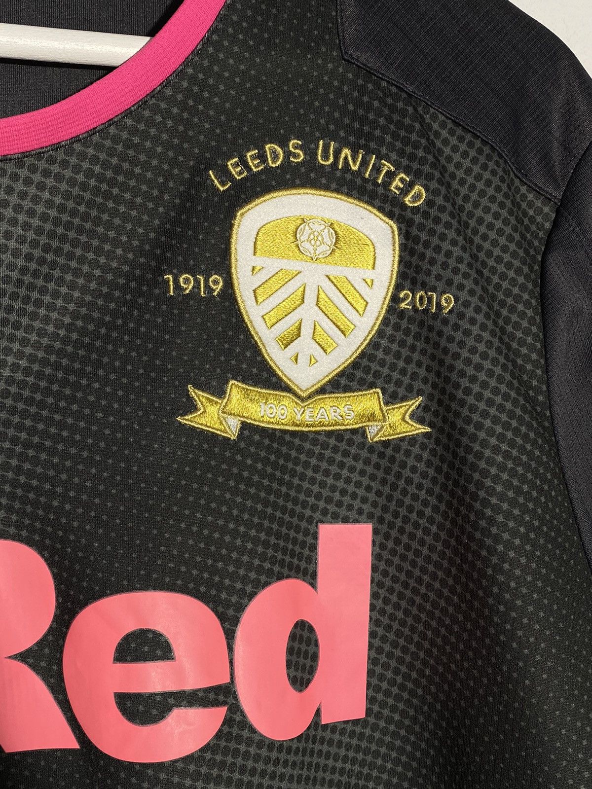 Kappa Kappa Leeds United 2019 2020 Football Shirt Soccer Jersey Size US L / EU 52-54 / 3 - 6 Thumbnail