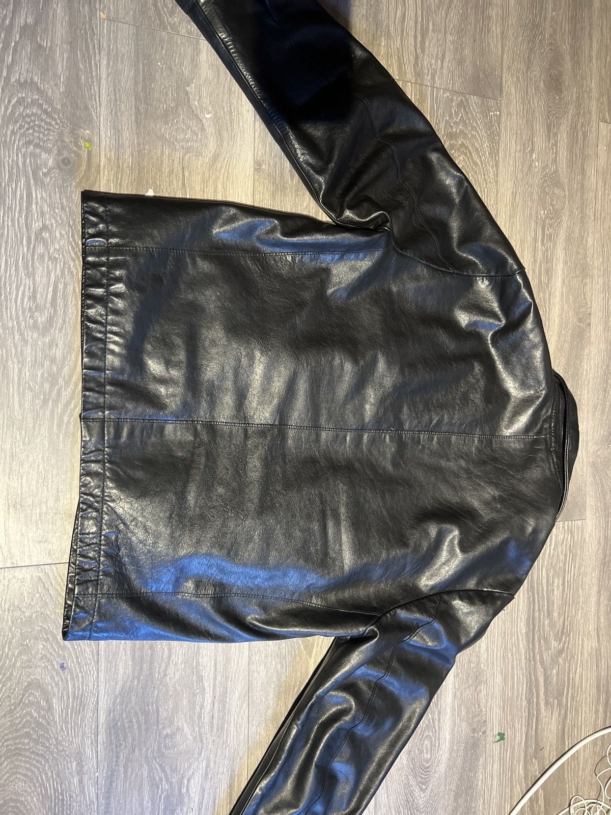 Gap × Vintage Vintage Gap Cow Leather Jacket Size US M / EU 48-50 / 2 - 11 Thumbnail