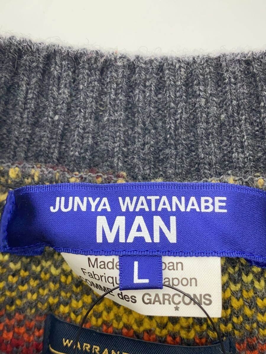Comme des Garcons × Junya Watanabe AW22 Nordic Pattern Wool Knit Sweater Size US L / EU 52-54 / 3 - 4 Thumbnail