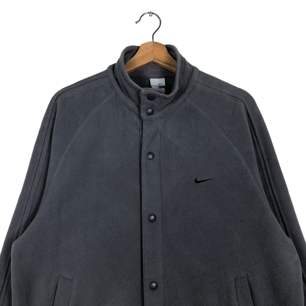 Nike 🔥Vintage Bomber Jacket Nike Size US L / EU 52-54 / 3 - 3 Thumbnail