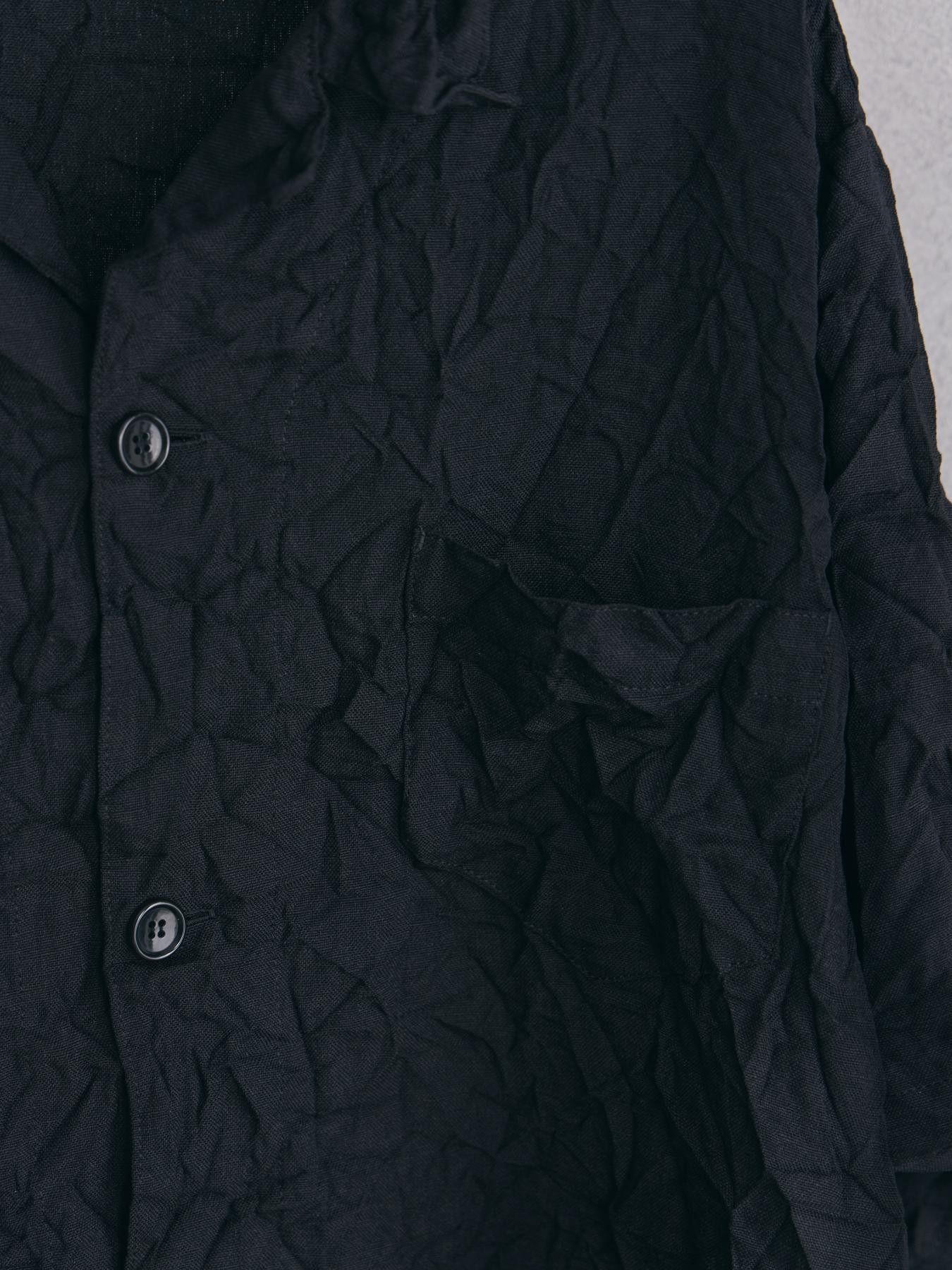 Other I’m here : - UNFORM OPEN COLLAR SHIRTS - BLACK Size US M / EU 48-50 / 2 - 5 Thumbnail