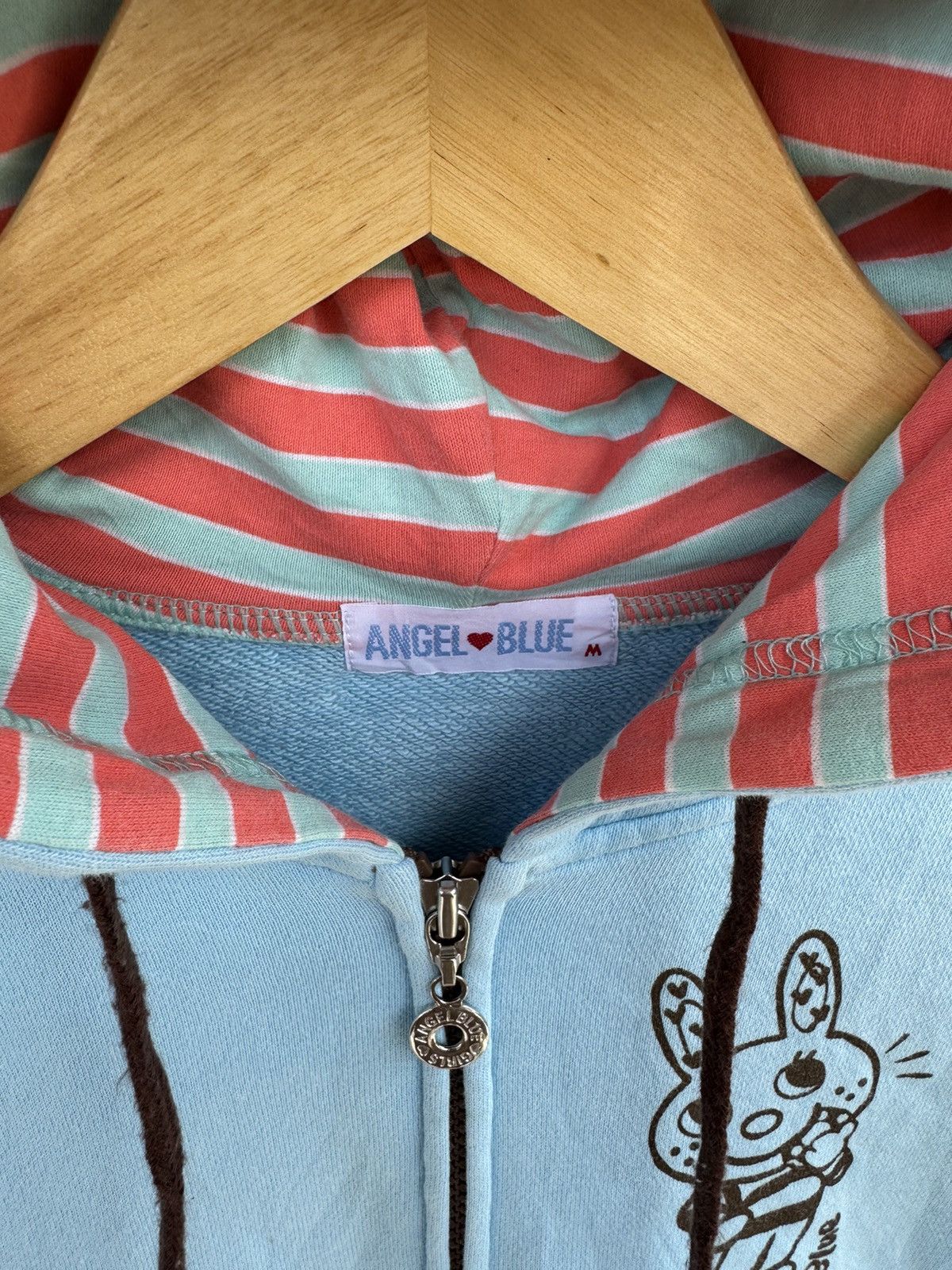 Angel Blue 2000s Angel Blue Hoodie Y2K Style Size M / US 6-8 / IT 42-44 - 9 Thumbnail