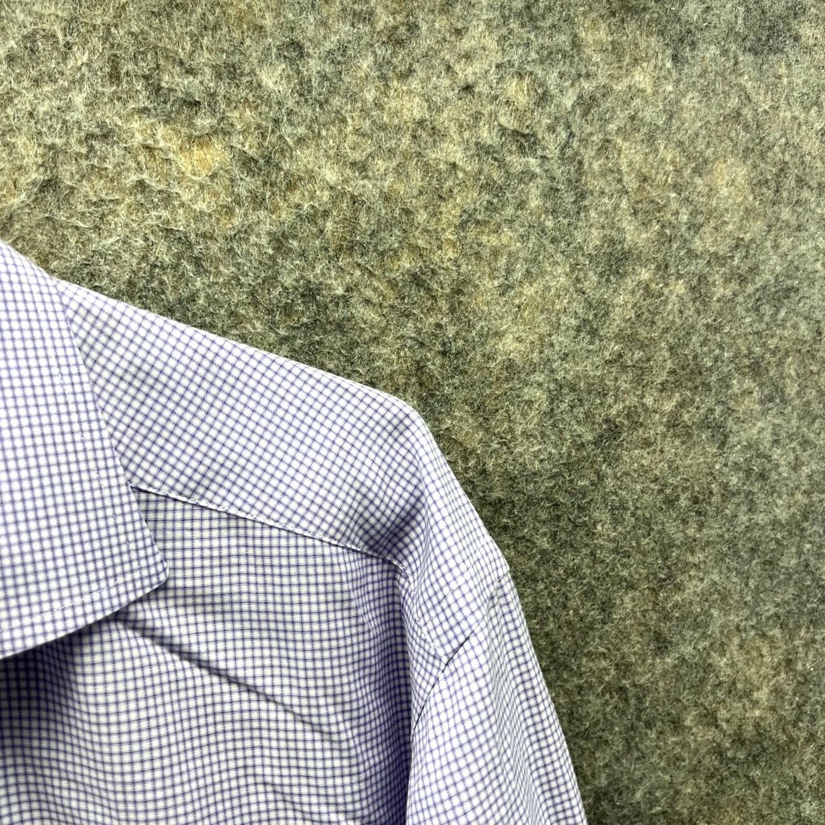 Eton VINTAGE Eton Shirt Men 17.5/44 Purple Check Button-Down Casual Preppy Classic Shirt Mens Size US XXL / EU 58 / 5 - 6 Thumbnail