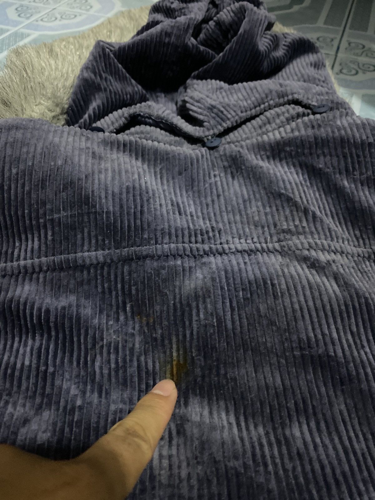 If Six Was Nine 💸BINDINGOFFER💸JJC Fur Corduroy Jacket Coat Lgb Ifsixwasnine Size US M / EU 48-50 / 2 - 8 Thumbnail