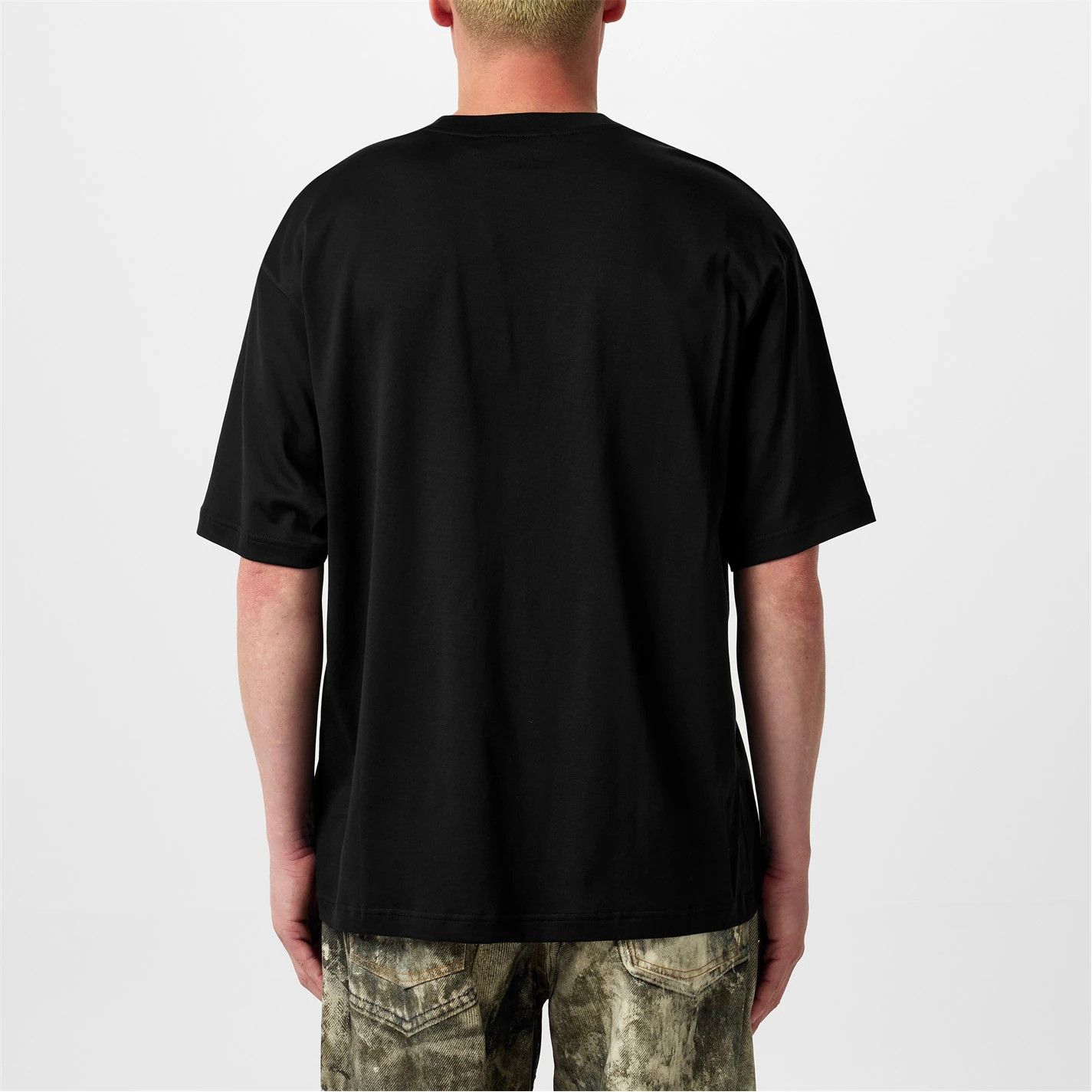 Acne Studios o1g2r1mq0825 Face Logo T-Shirt in Black Size US S / EU 44-46 / 1 - 4 Thumbnail