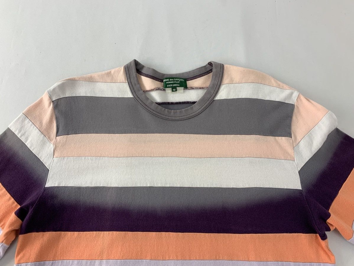 Comme des Garcons Homme Plus Comme Des Garcon Homme Plus Ever Green Colour Block Tee Size US M / EU 48-50 / 2 - 4 Thumbnail