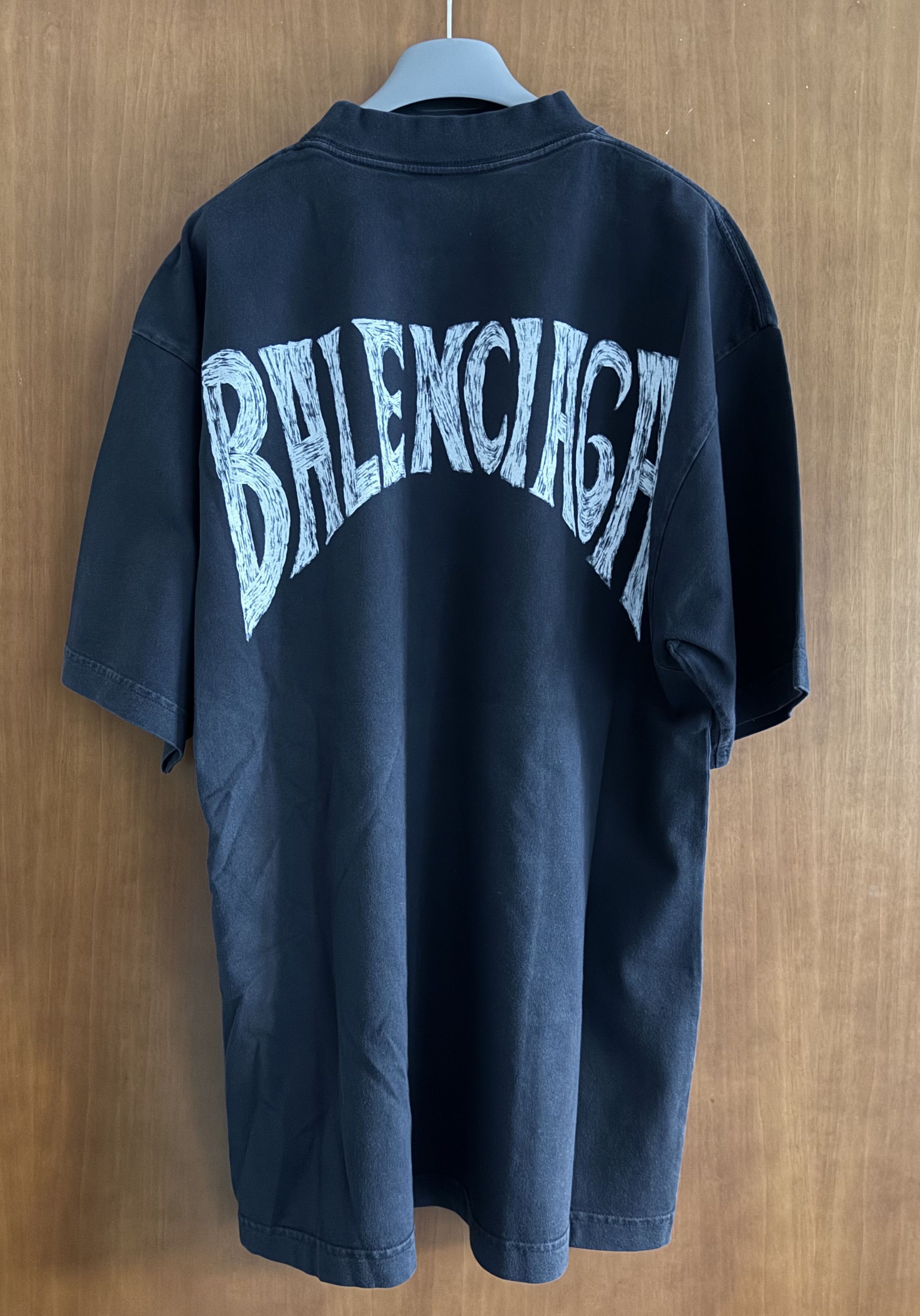 Balenciaga SS'24 T-shirt Paris Logo Print Size US XS / EU 42 / 0 - 2 Thumbnail