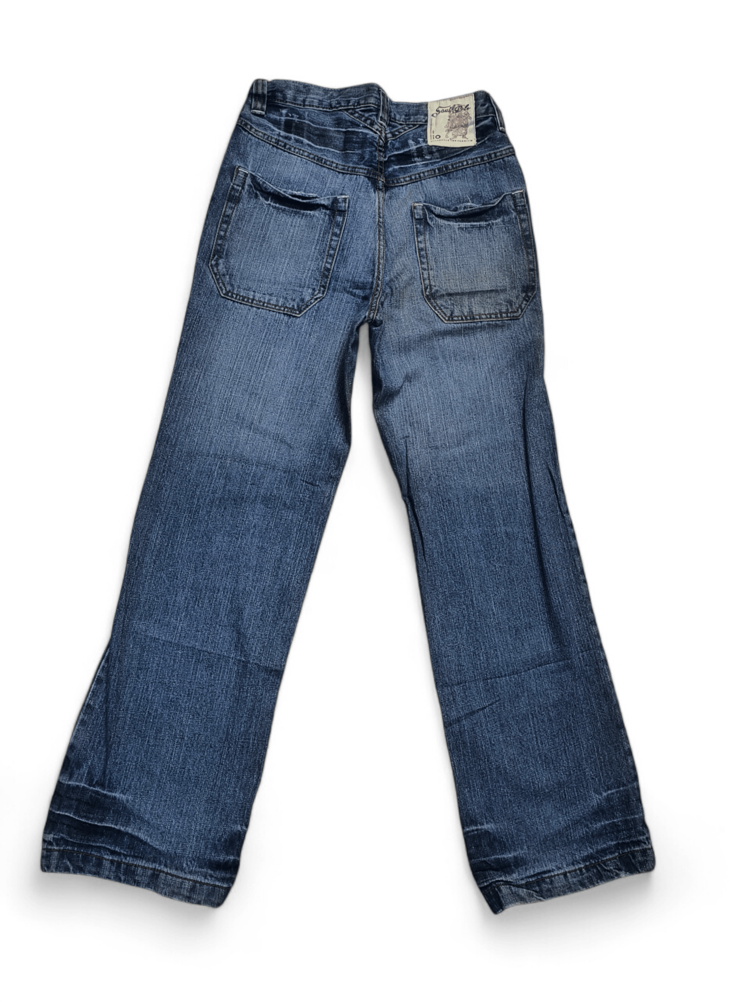 Le Grande Bleu (L.G.B.) × Southpole × Vintage SOUTHPOLE RELAXED BOOTCUT VTG LIKE IF SIX WAS NINE JEANS Size US 30 / EU 46 - 6 Thumbnail