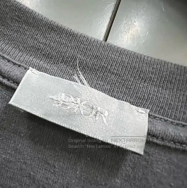 Dior Dior Men's Gray Cotton Short Sleeve T-Shirt . Size US L / EU 52-54 / 3 - 2 Thumbnail