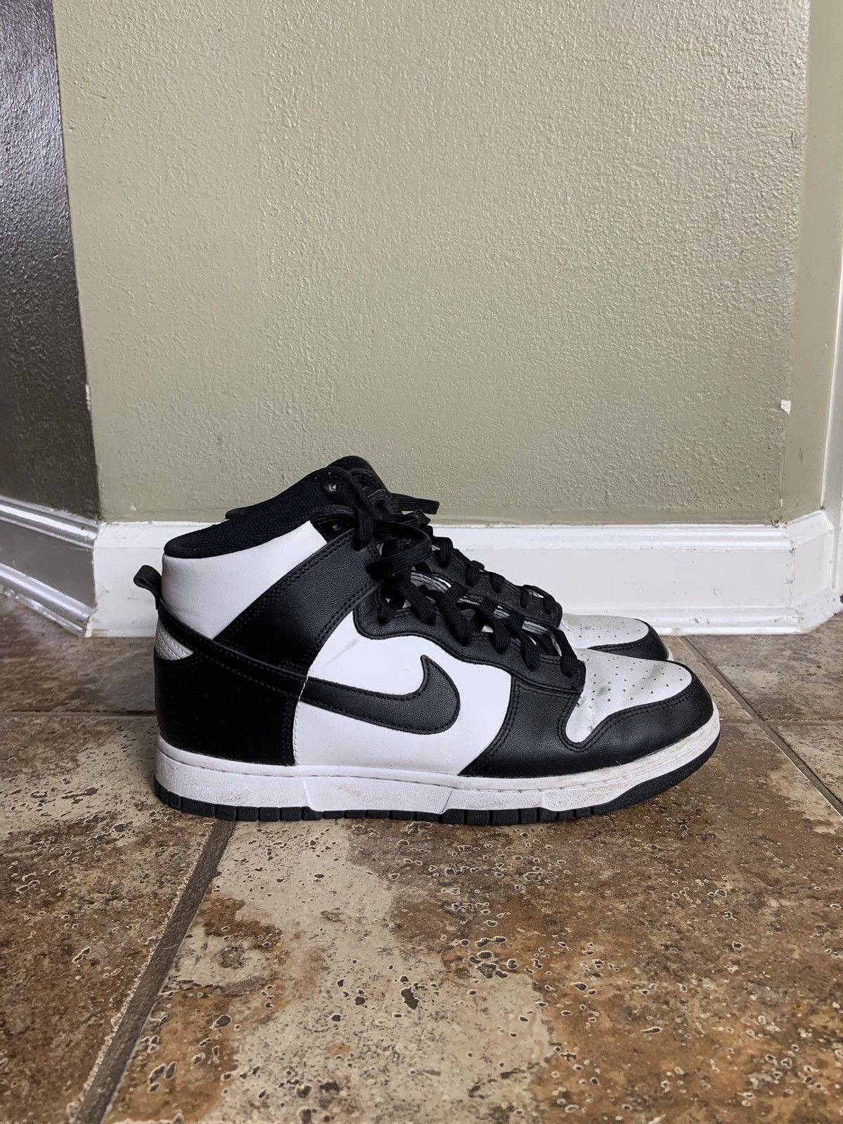 Nike Nike Dunk High Panda trainers #sneakers Size US 10 / EU 43 - 1 Thumbnail