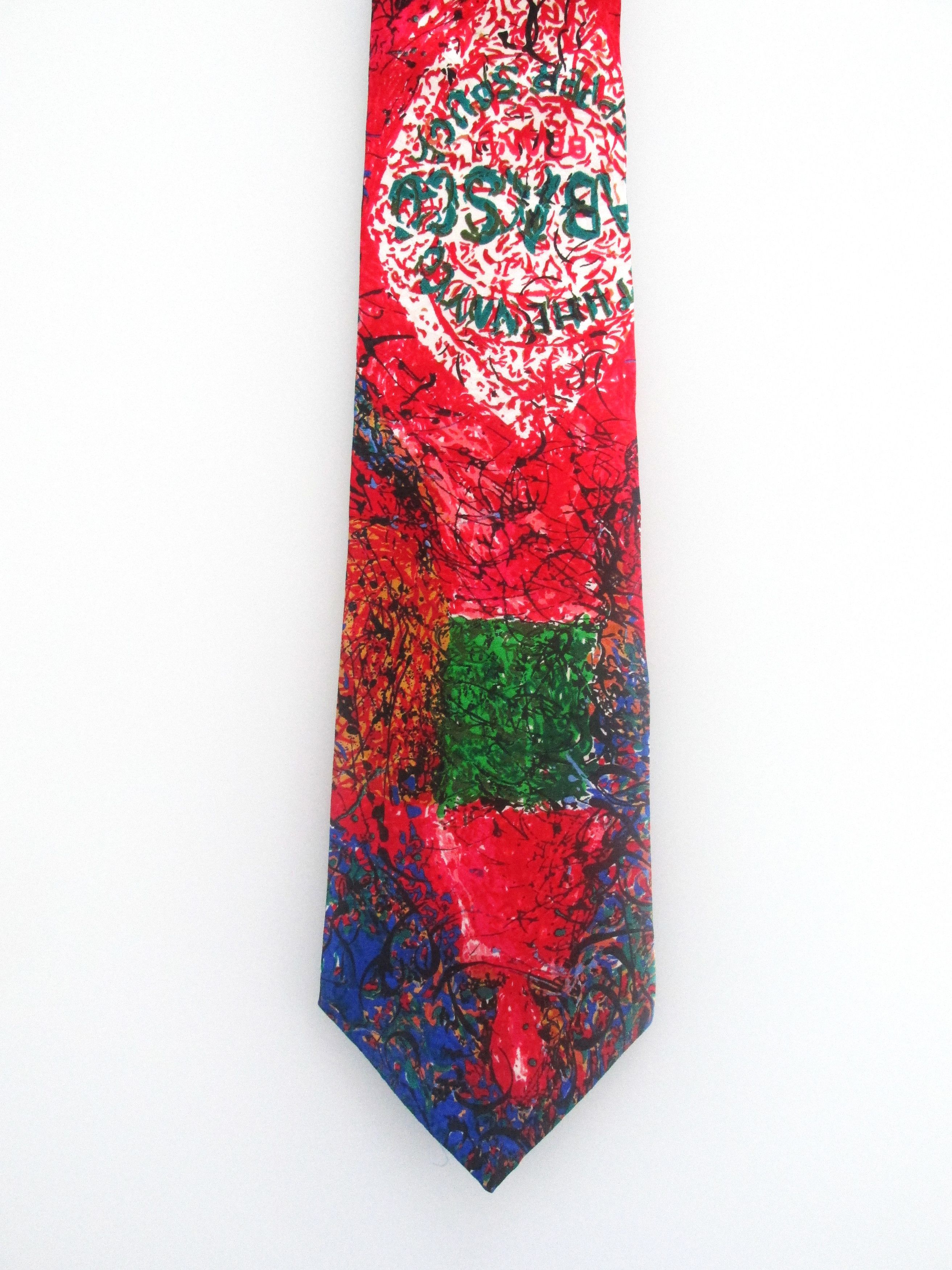 Tabasco Tabasco (NWOT) Men's Silk Tie Size ONE SIZE - 2 Thumbnail