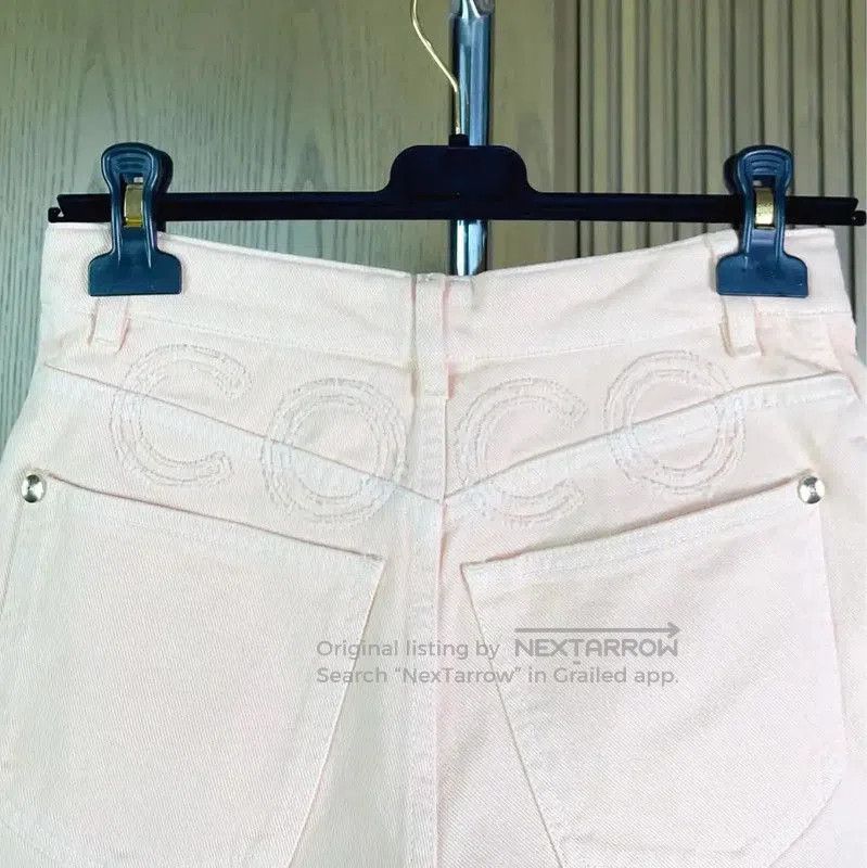 Chanel Chanel Pink Cotton Women's Shorts . Size 23" - 6 Thumbnail