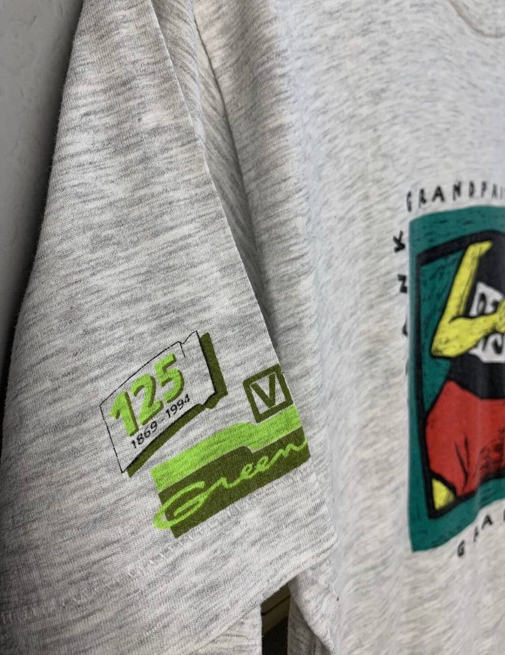 Vintage Grandpix Volksbank 1994 Vintage T-shirt Vintage Size US M / EU 48-50 / 2 - 2 Thumbnail