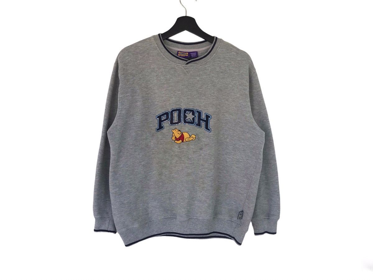 Disney × Vintage Vintage POOH 100acre collection big logo sweatshirt Size US M / EU 48-50 / 2 - 1 Thumbnail