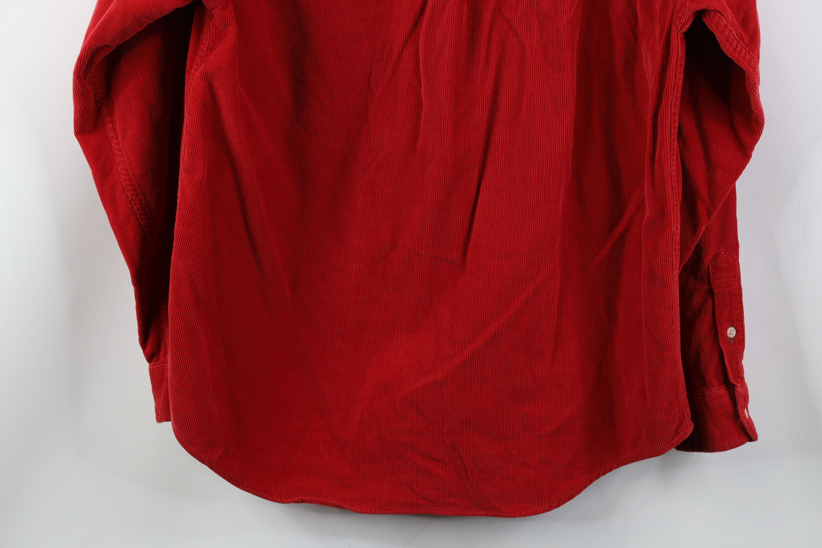 Tommy Hilfiger Vintage 90s Tommy Hilfiger Collared Button Down Shirt Red Size US S / EU 44-46 / 1 - 15 Thumbnail