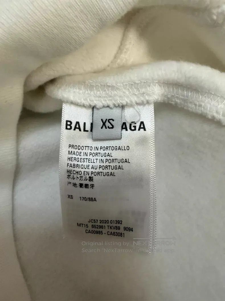 Balenciaga Balenciaga Architectural Pattern Printed Long Sleeve Sweat Size US XS / EU 42 / 0 - 4 Thumbnail