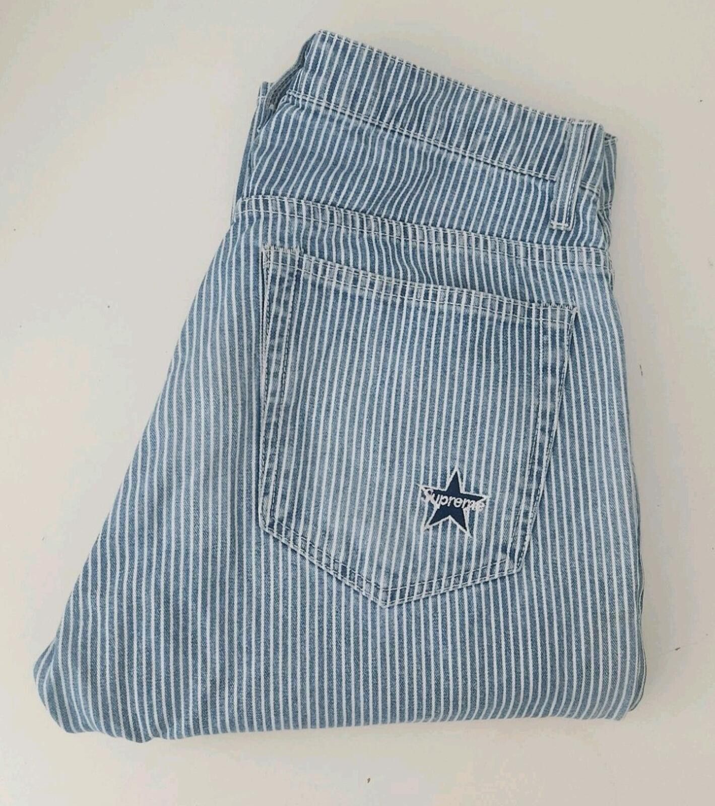 Supreme denim pants SUPREME Washed Regular Jean Jeans trousers y2k 